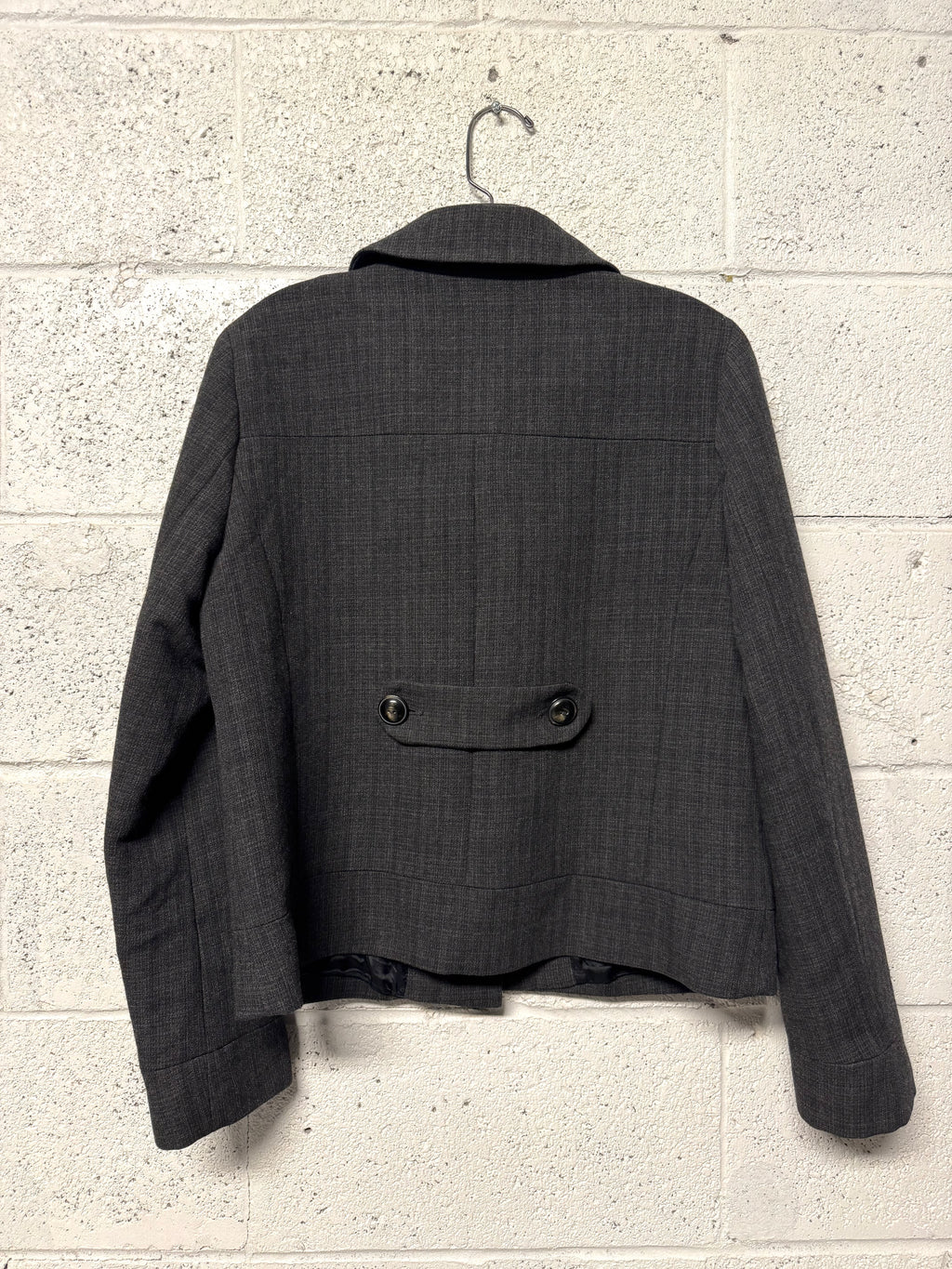 Veste courte grise moucheté Comptoir des cotonniers