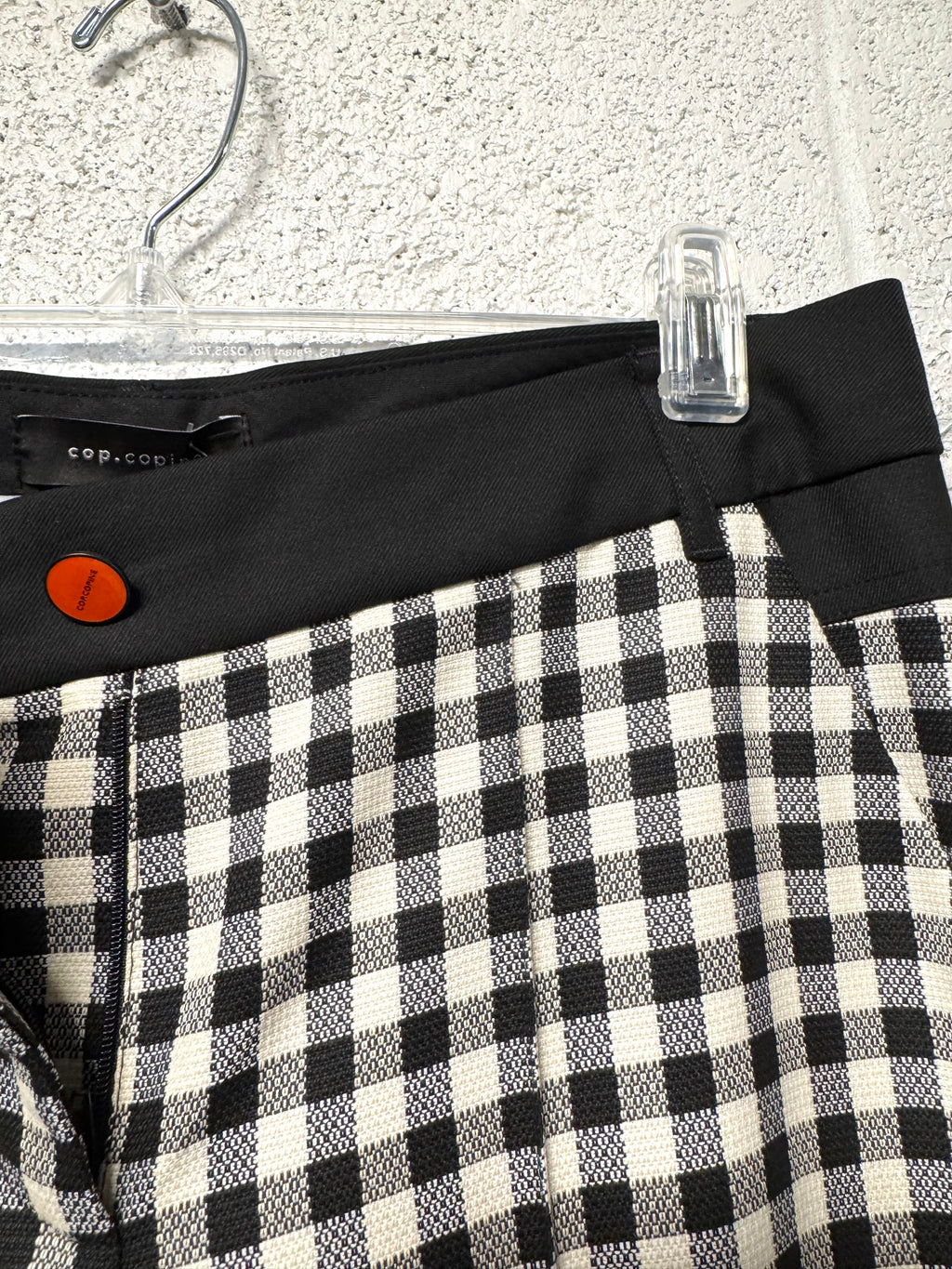 Pantalon chic vichi noir et blanc Cop Copine