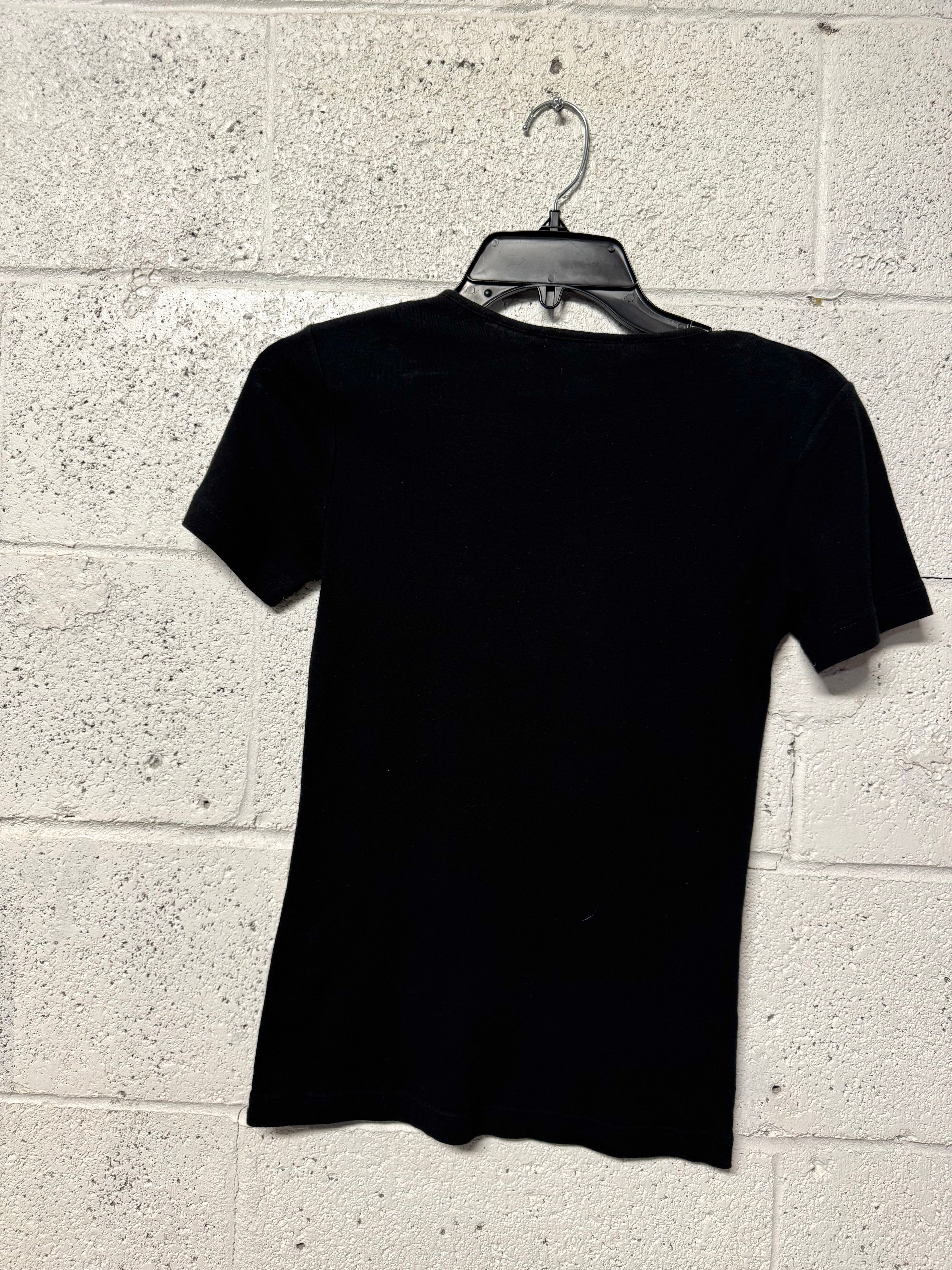 T-Shirt Noir Sonia  Rykiel Années 90