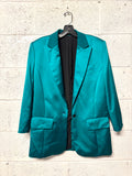 Veste de costume vert irisé The Kooples
