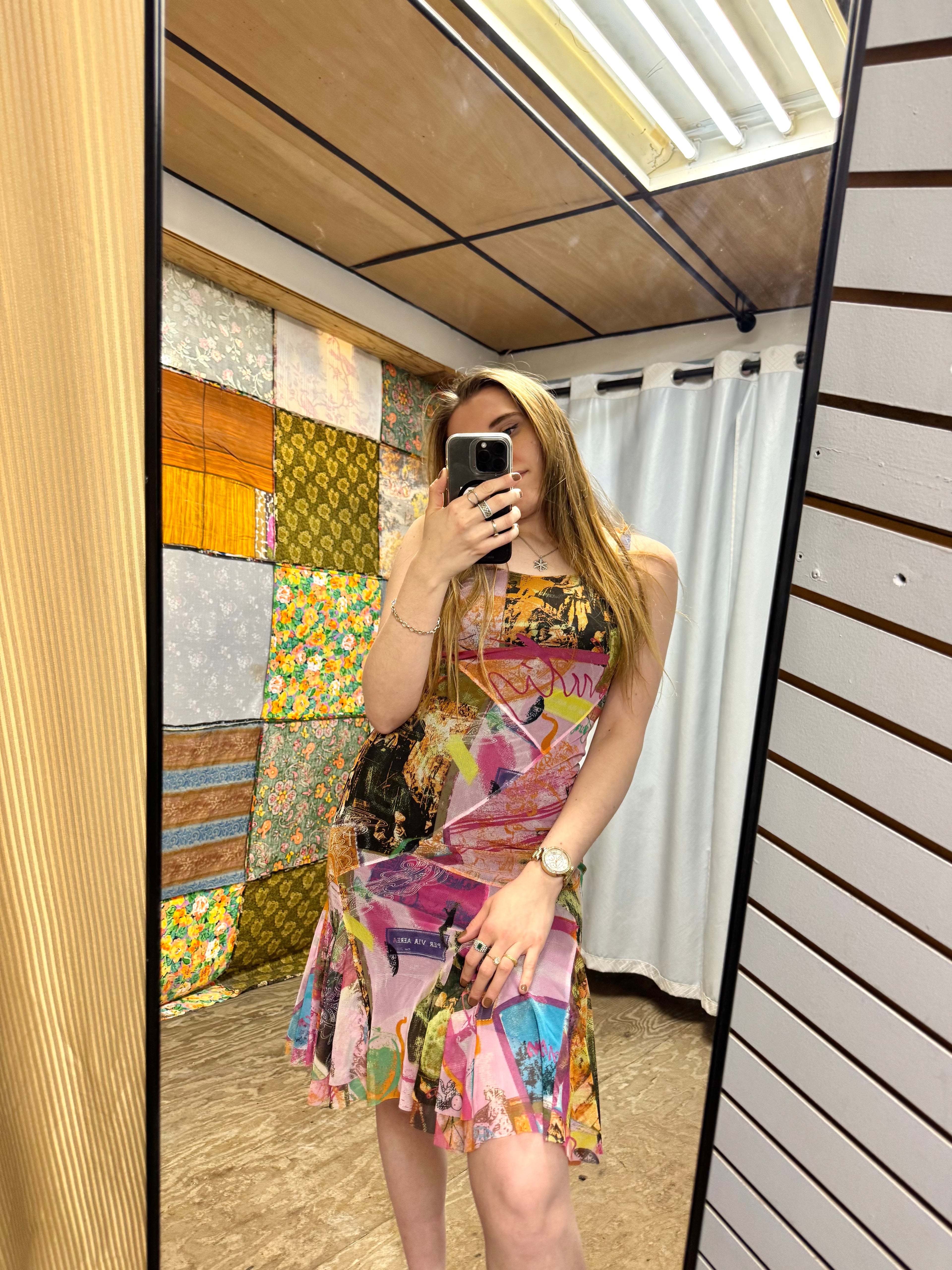 Robe Garella à Motifs