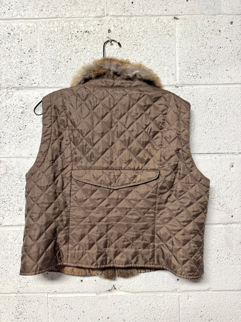 Gilet marron Dismero Y2K