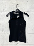 Top noir tricot JC de Castelbajac