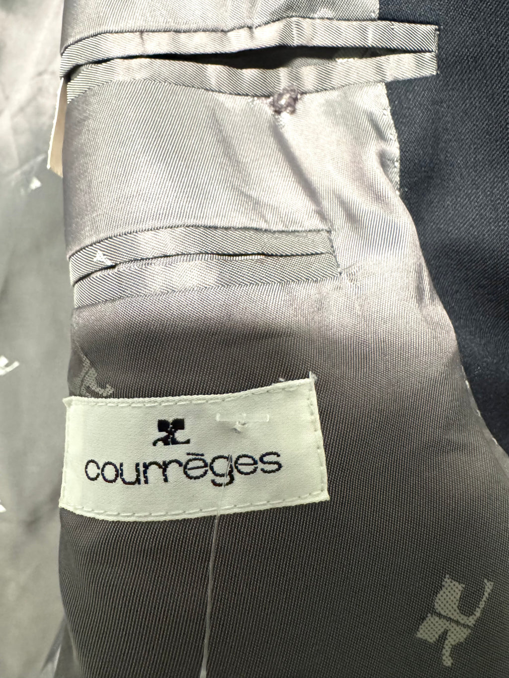 Blazer noir Courrèges