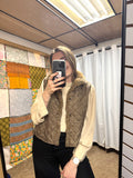 Gilet marron Dismero Y2K