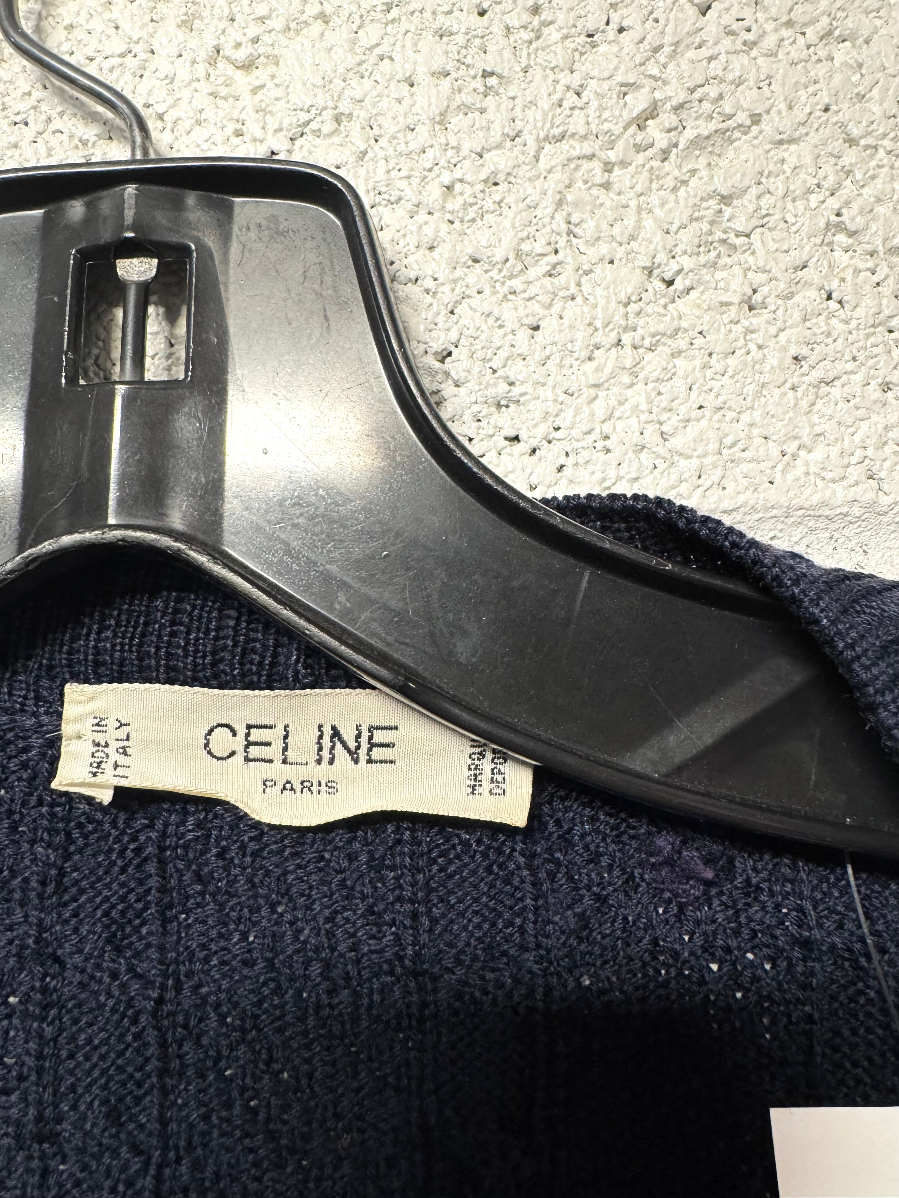 Gilet bleu marine Céline Paris