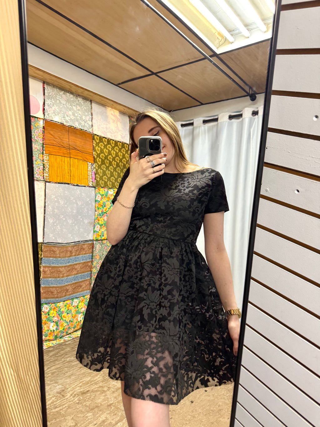 Robe Noire Maje