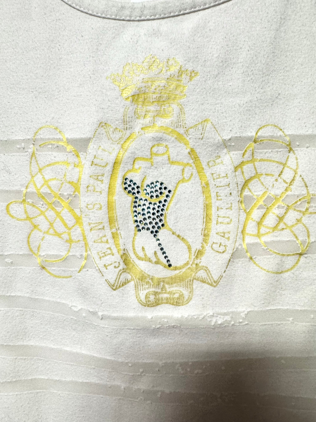 Débardeur Blanc Y2K Jean Paul Gaultier