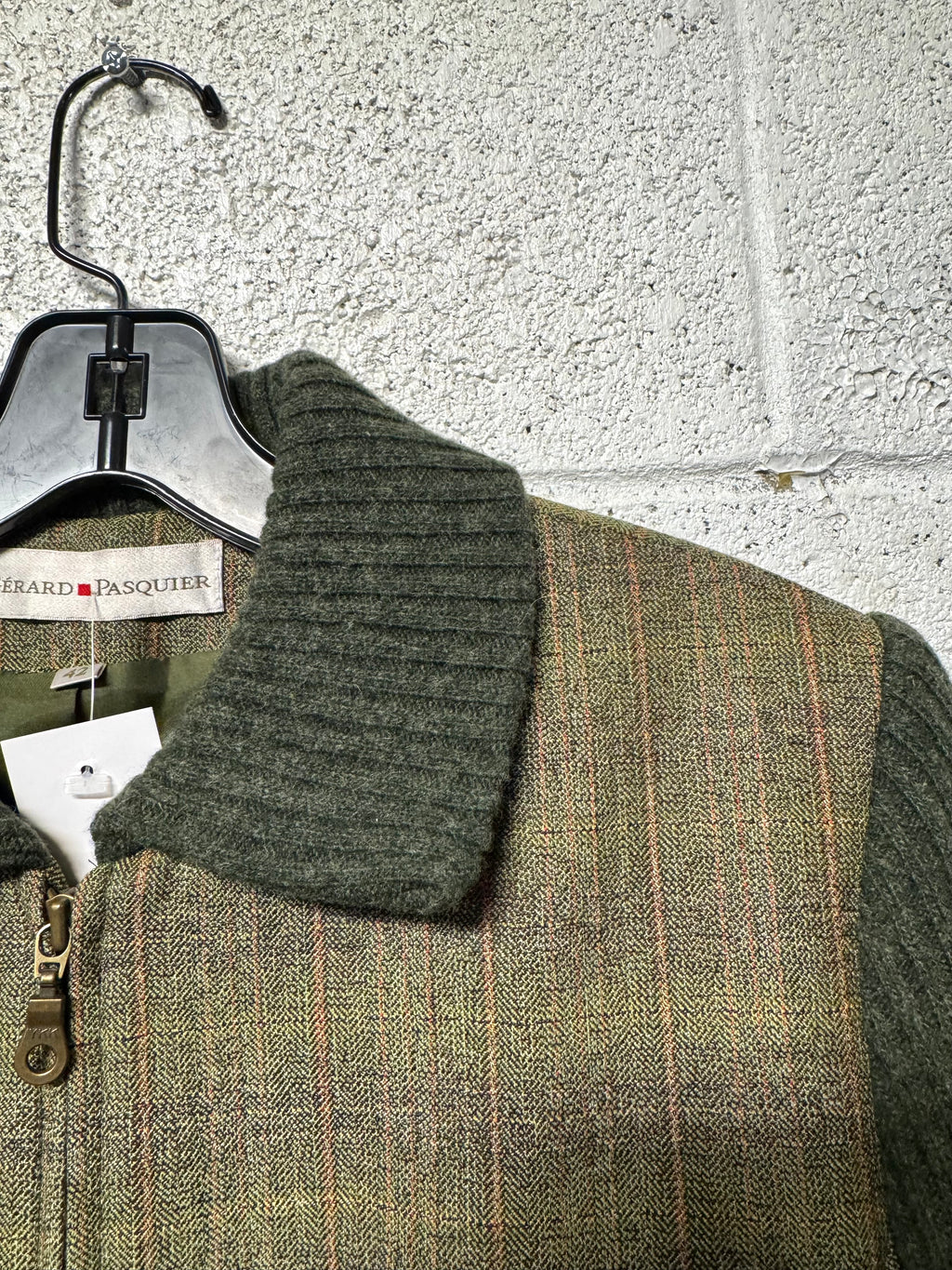 Veste hiver verte Gérard Pasquier