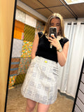 Jupe carreaux Burberry