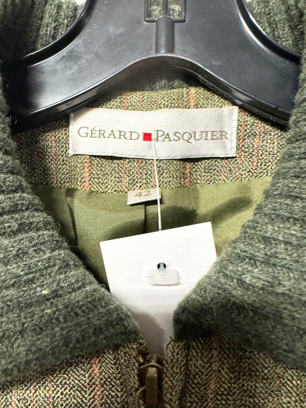 Veste hiver verte Gérard Pasquier