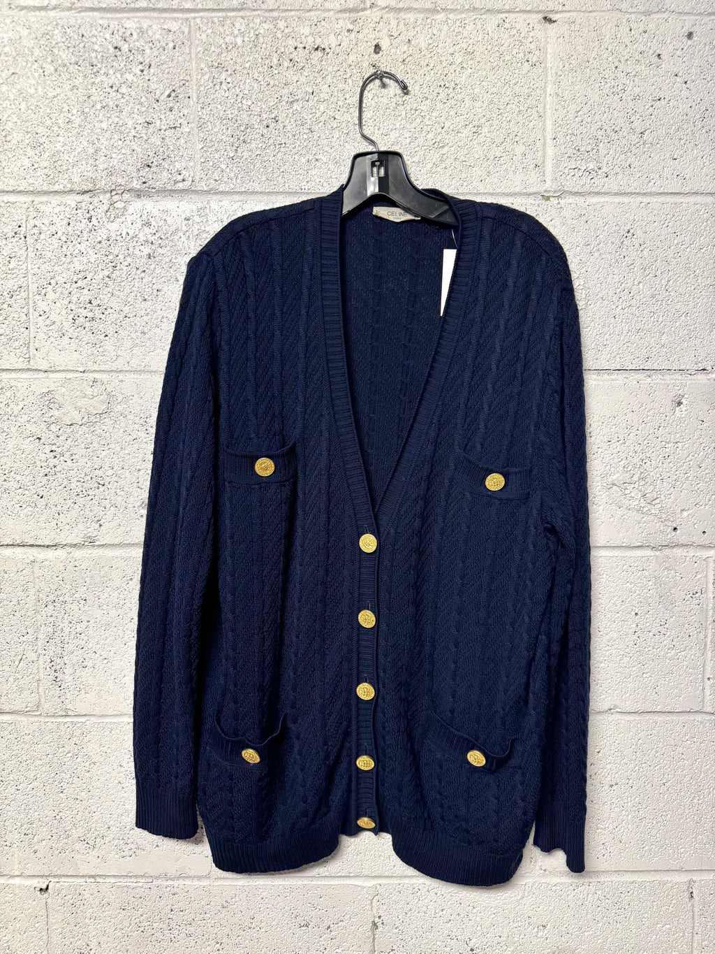 Gilet bleu marine Céline Paris