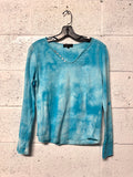Manche longue effet tie and dye bleu Y2K Zadig & Voltaire