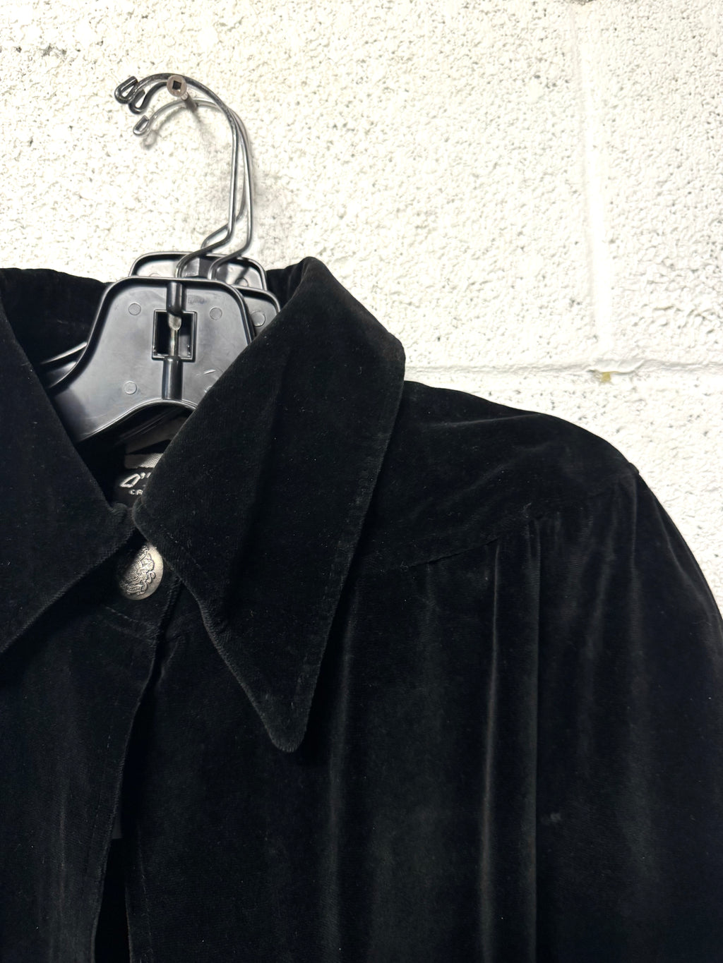 Cape velours noir O’trio