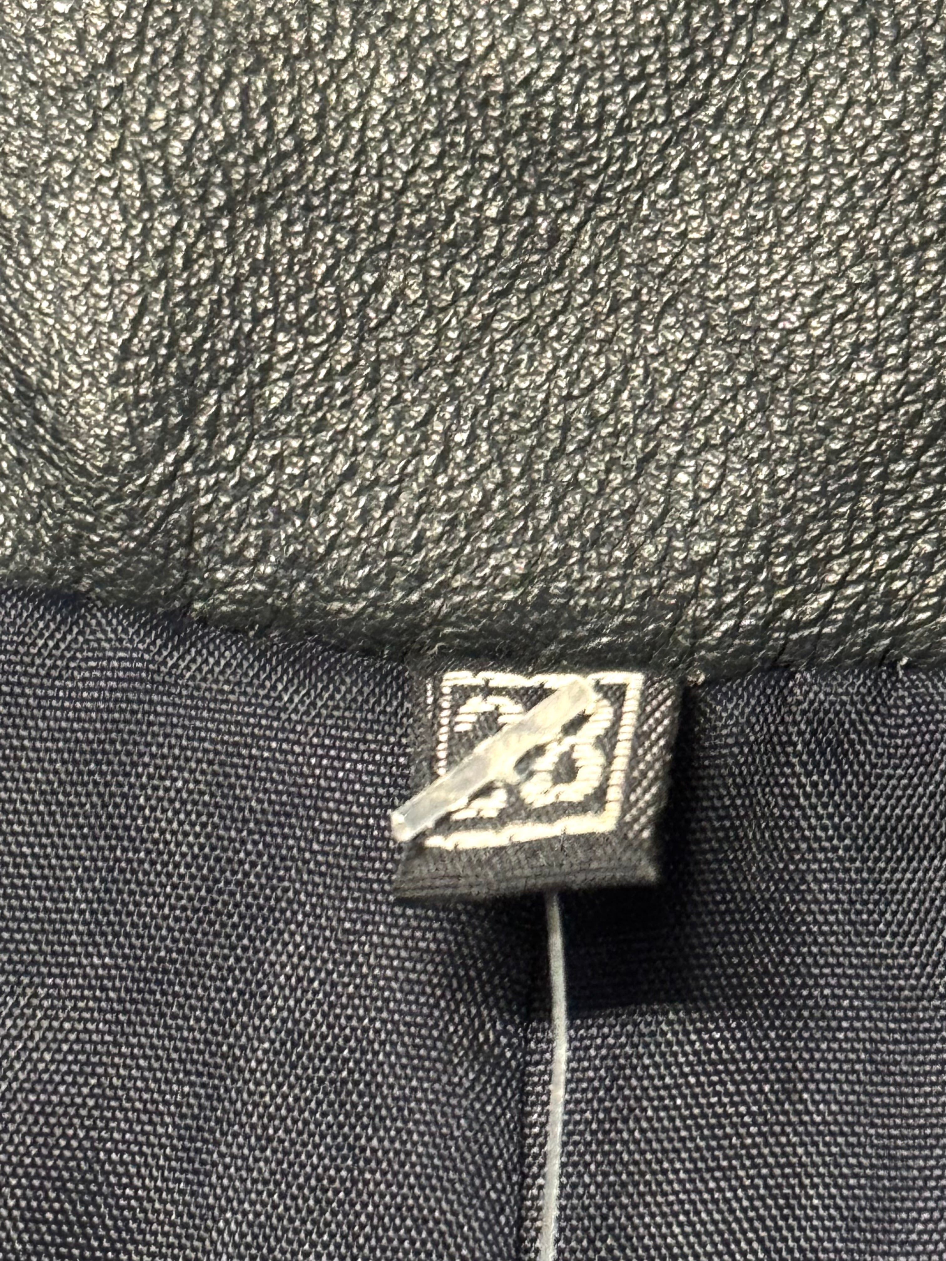 Blazer en Cuir Années 80