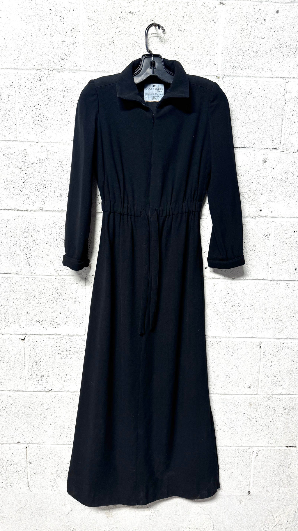 Robe noire Courrèges