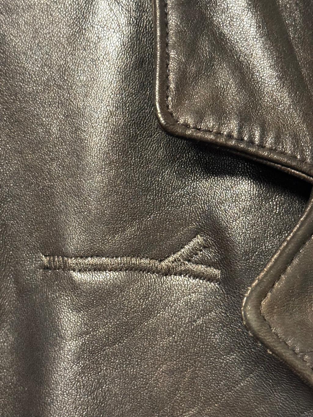 Veste en Cuir Aqua