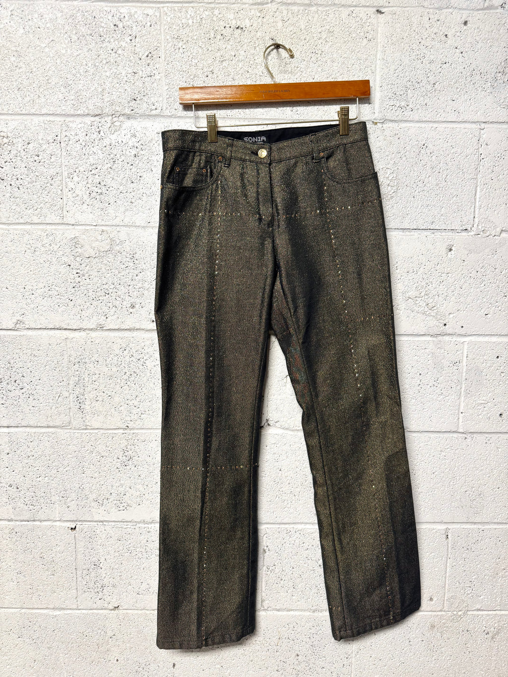 Jeans paillette Sonia Rykiel