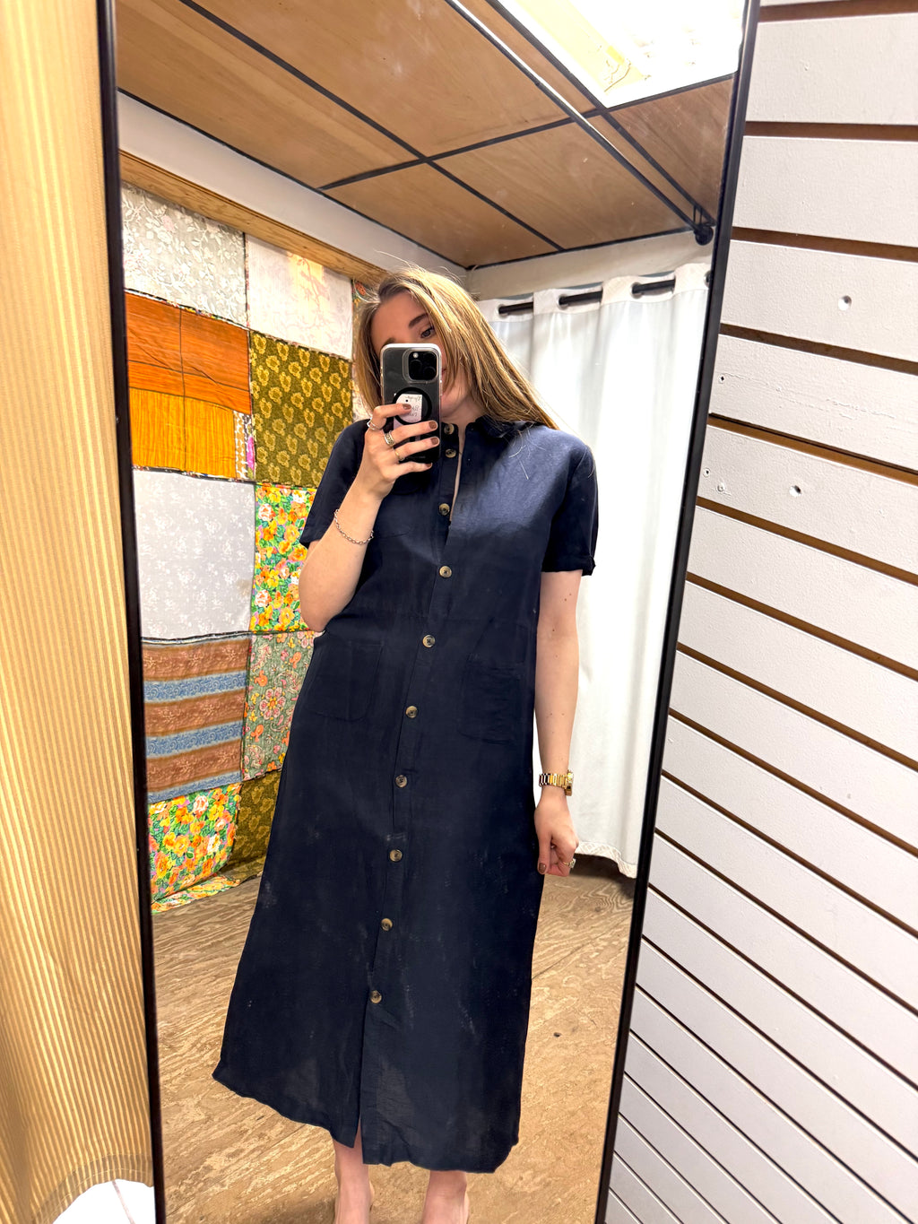 Robe Bleu Marine Jodhpur