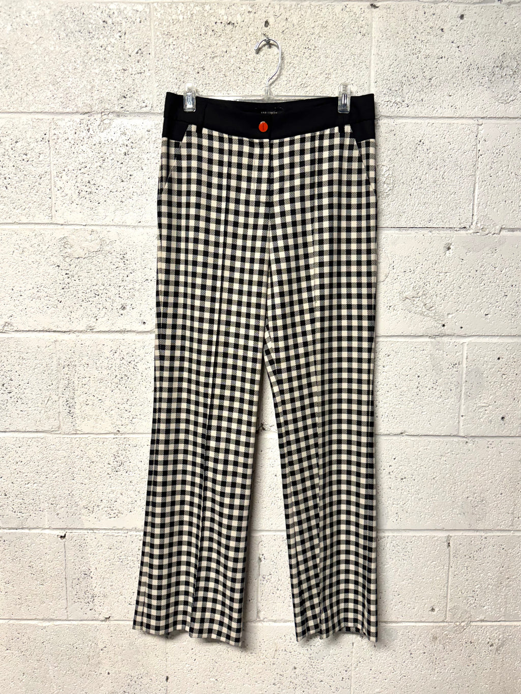 Pantalon chic vichi noir et blanc Cop Copine