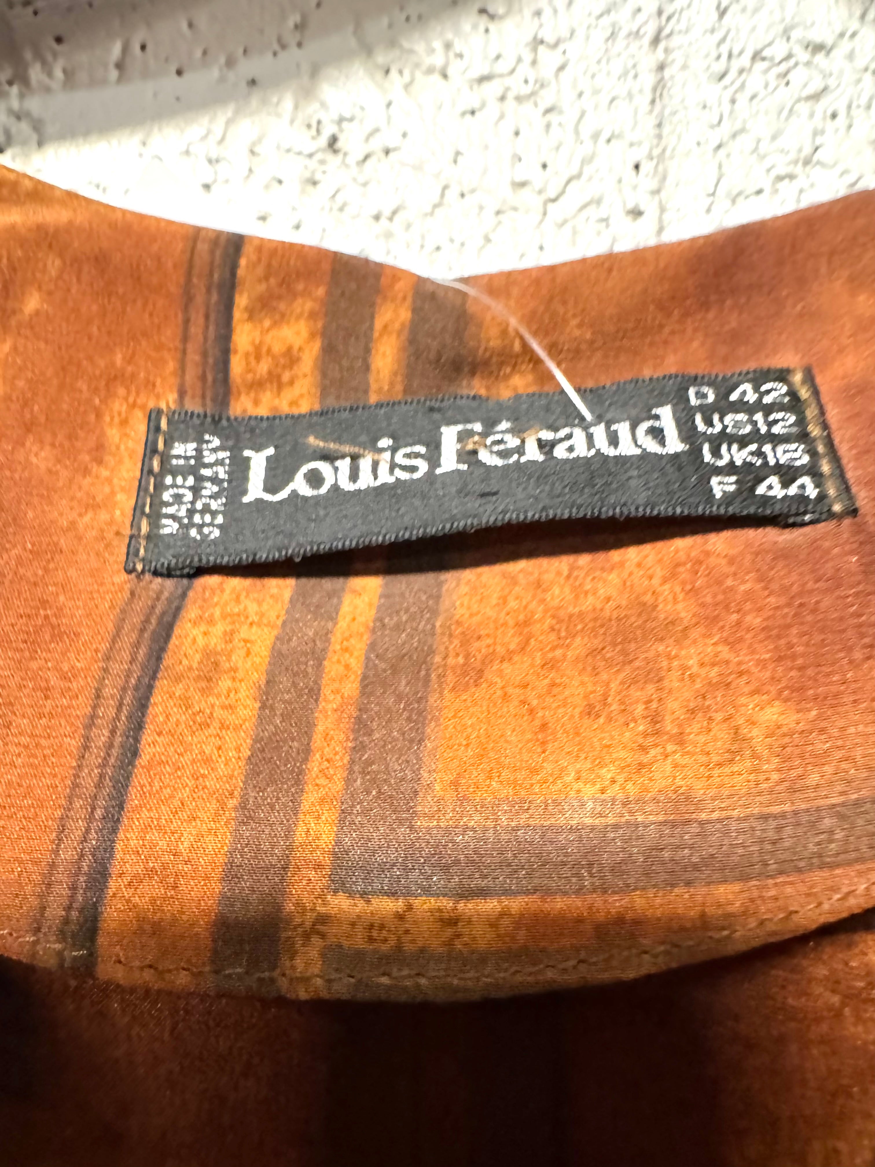 Robe Imprimé baroque marron Louis Féraud