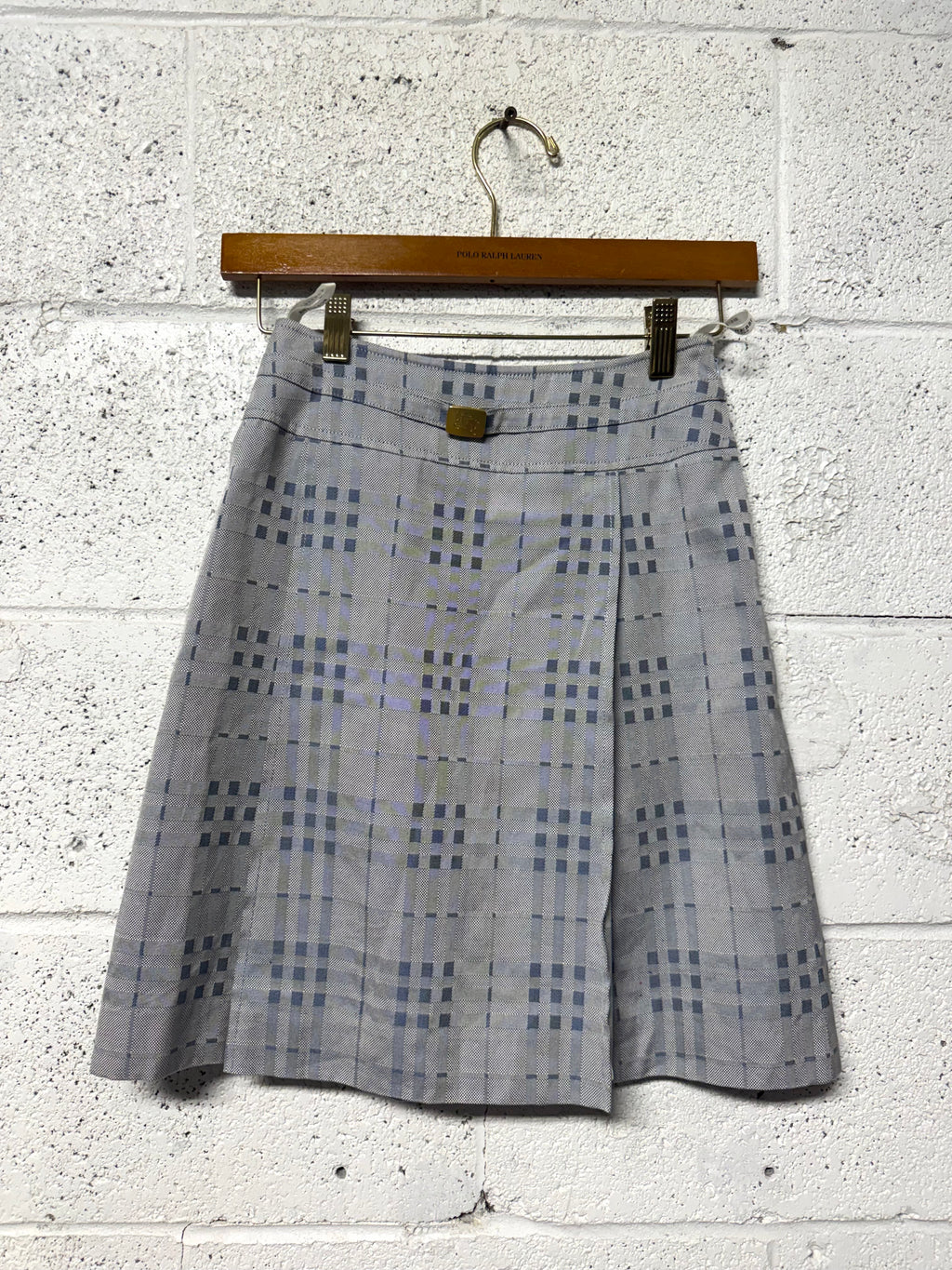 Jupe carreaux Burberry