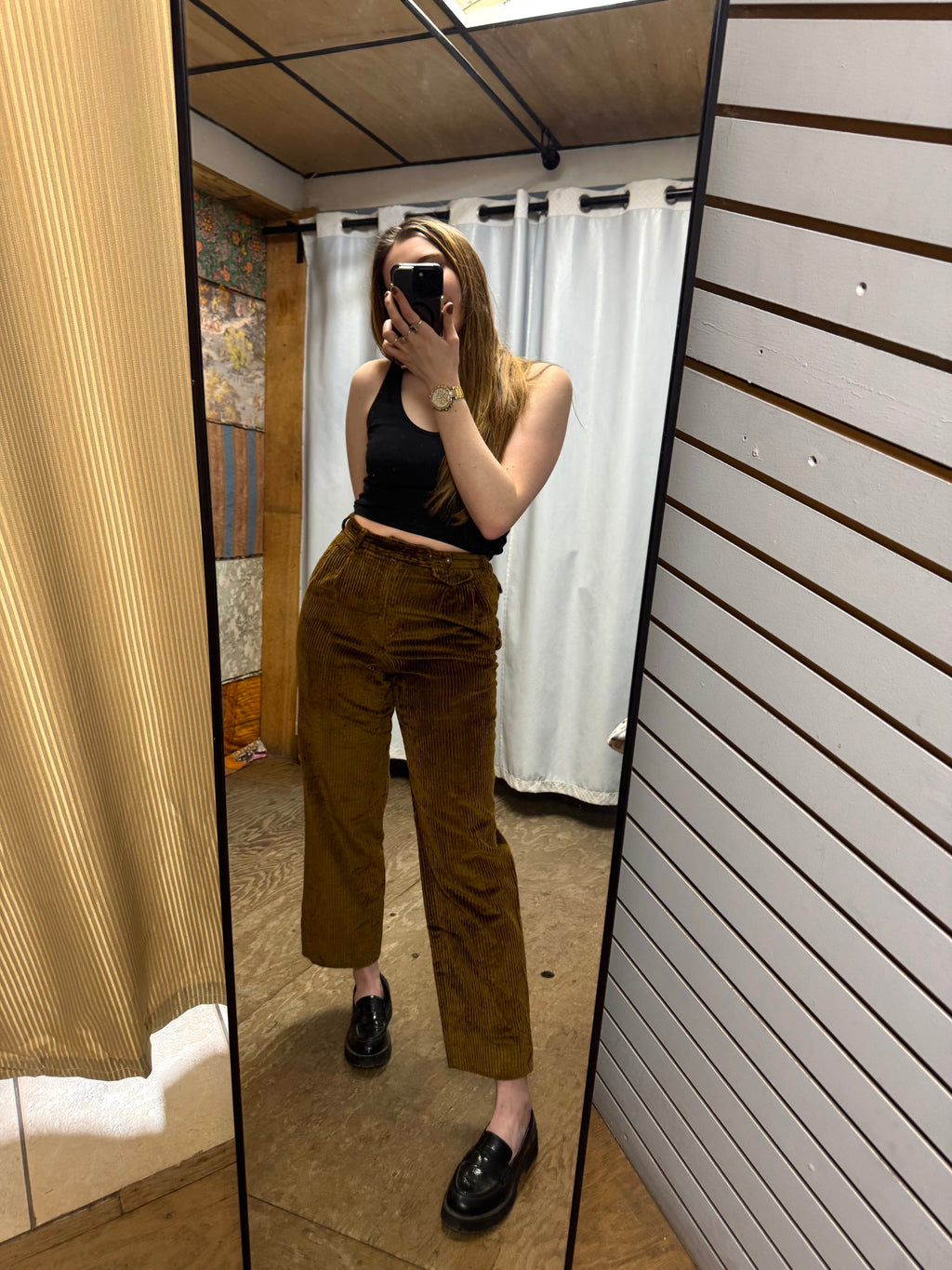 Pantalon marron corduroy Mc Gregor