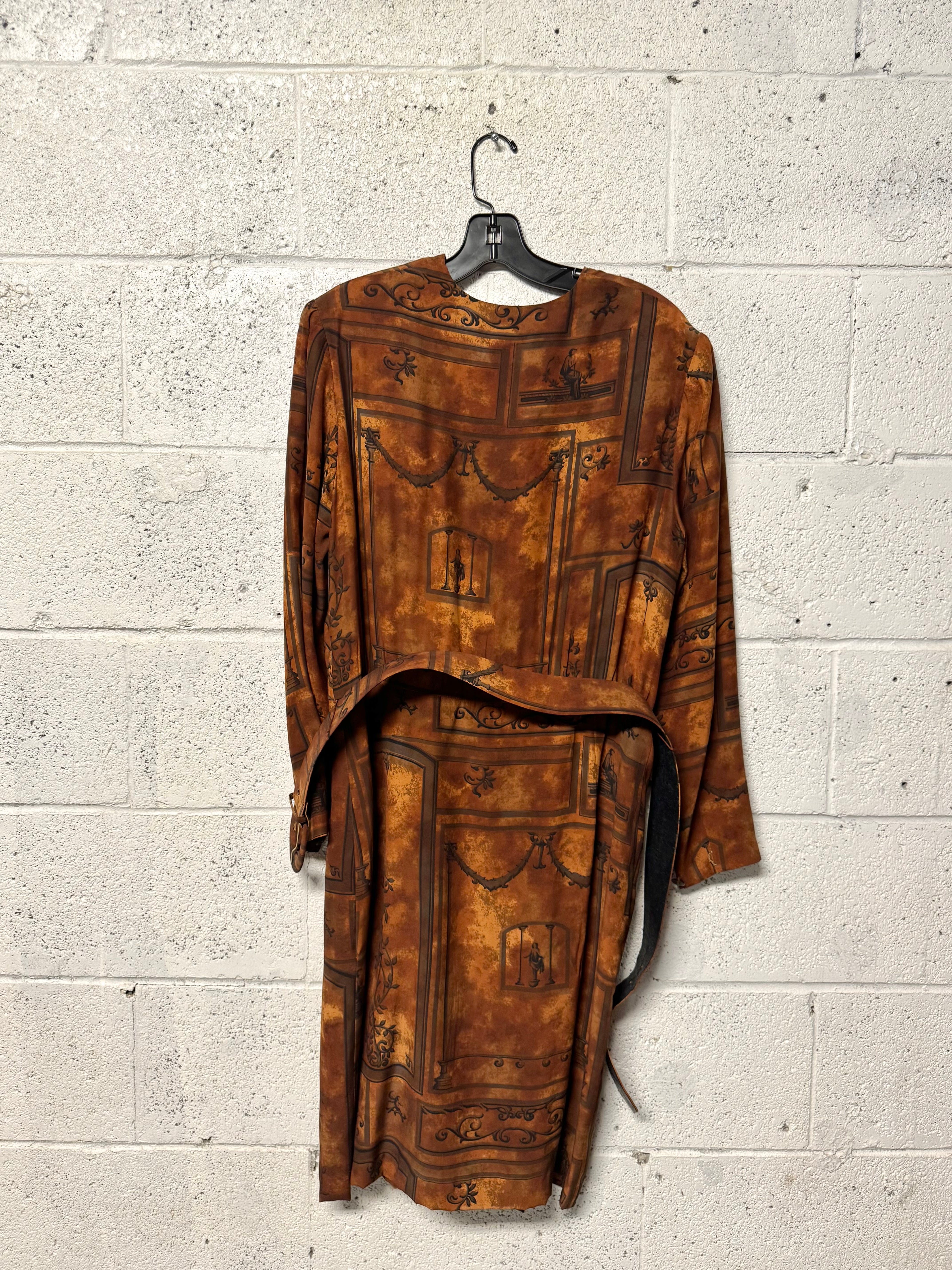 Robe Imprimé baroque marron Louis Féraud