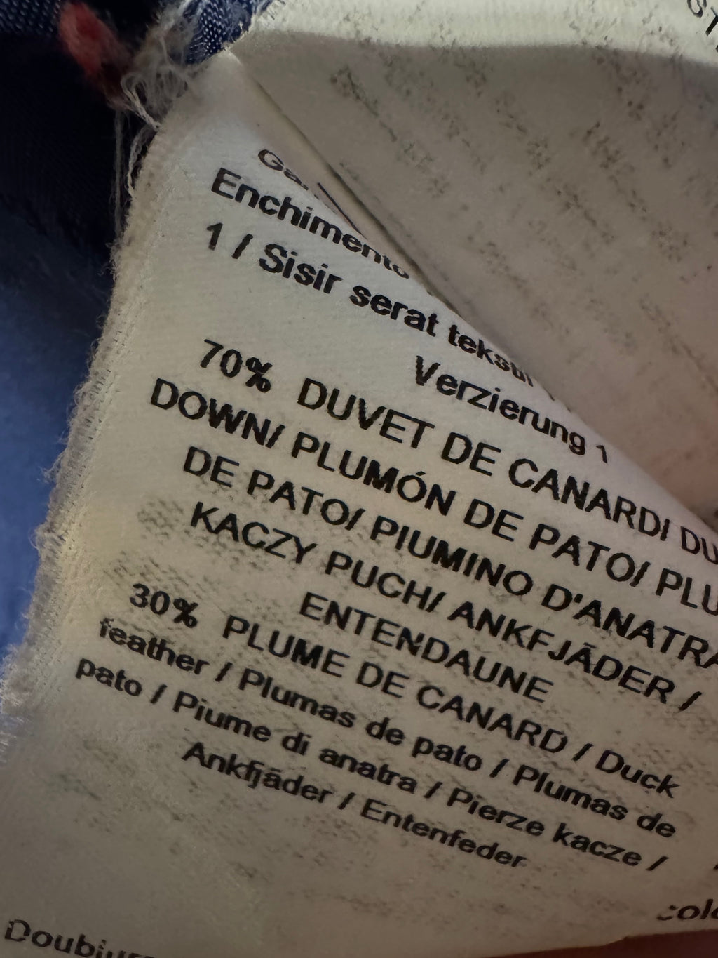 Manteau Bleu Morgan de Toi