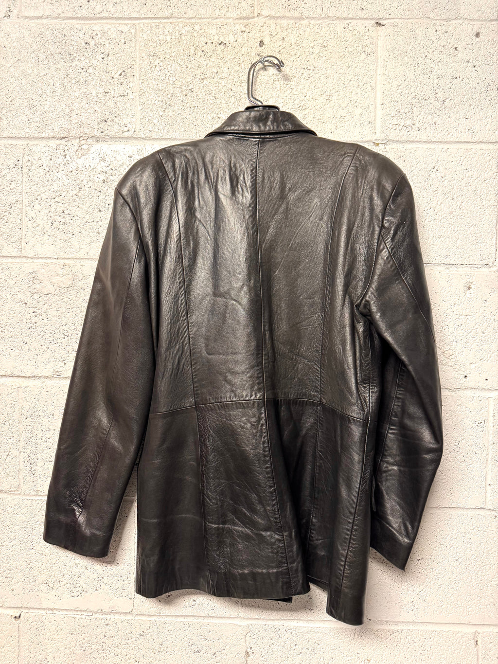 Veste en Cuir Aqua