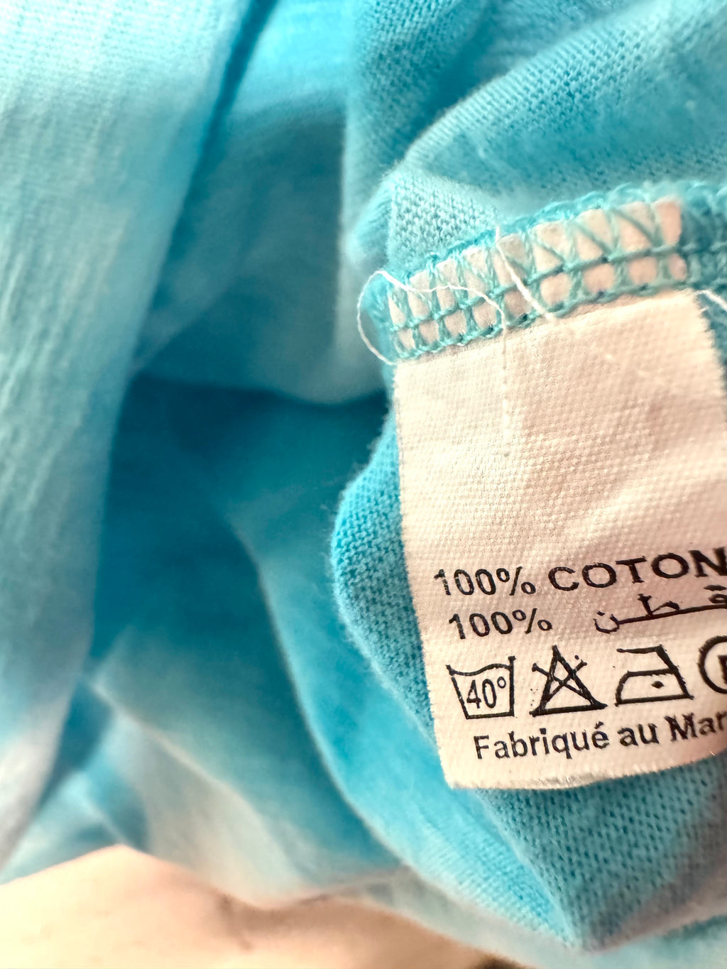 Manche longue effet tie and dye bleu Y2K Zadig & Voltaire