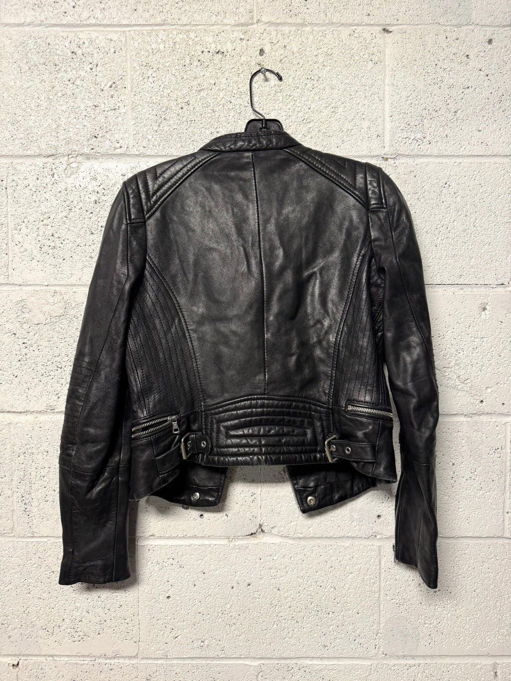 Veste en Cuir  Zara