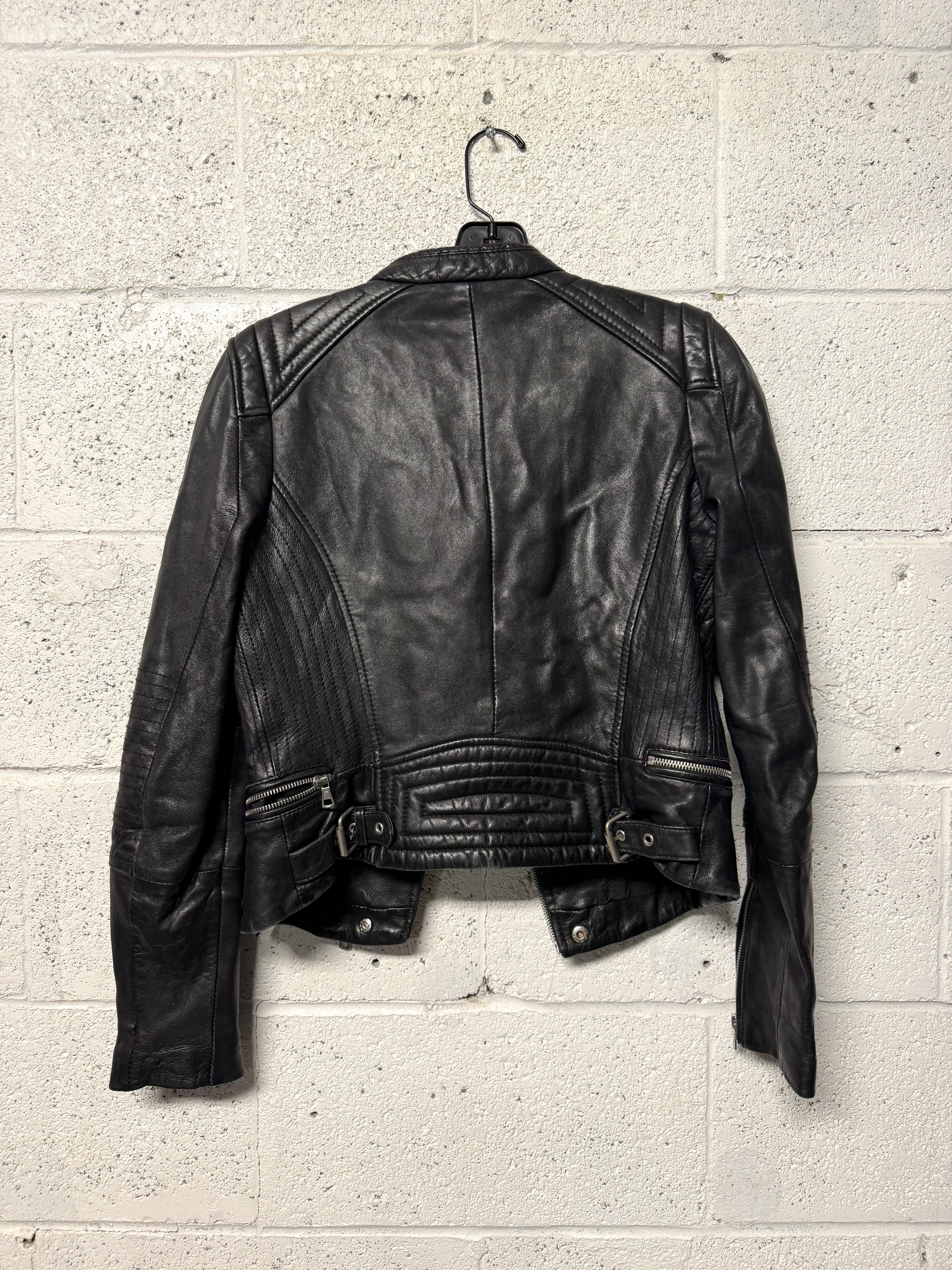 Veste en Cuir  Zara