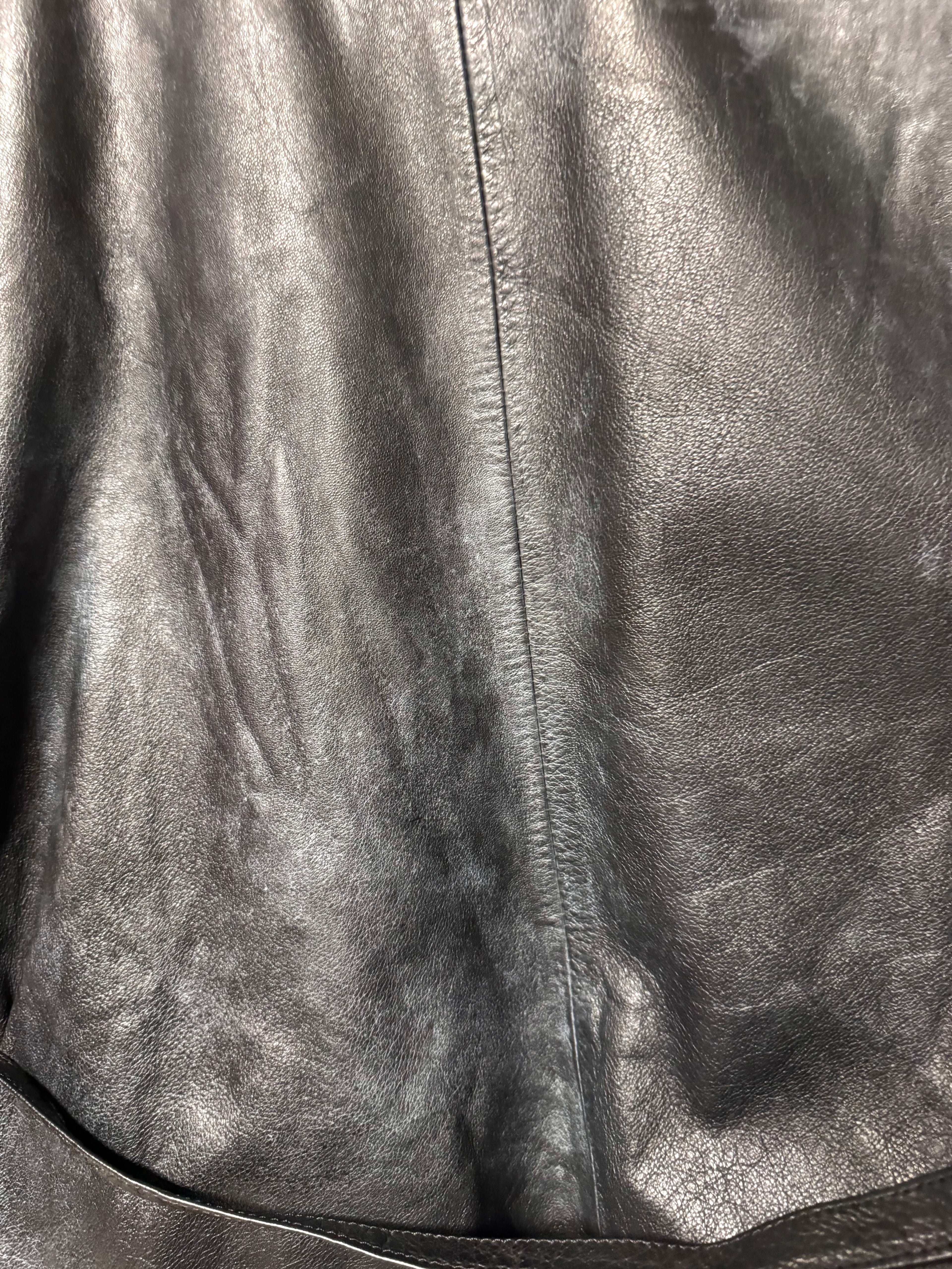 Veste en Cuir Créations Helmes