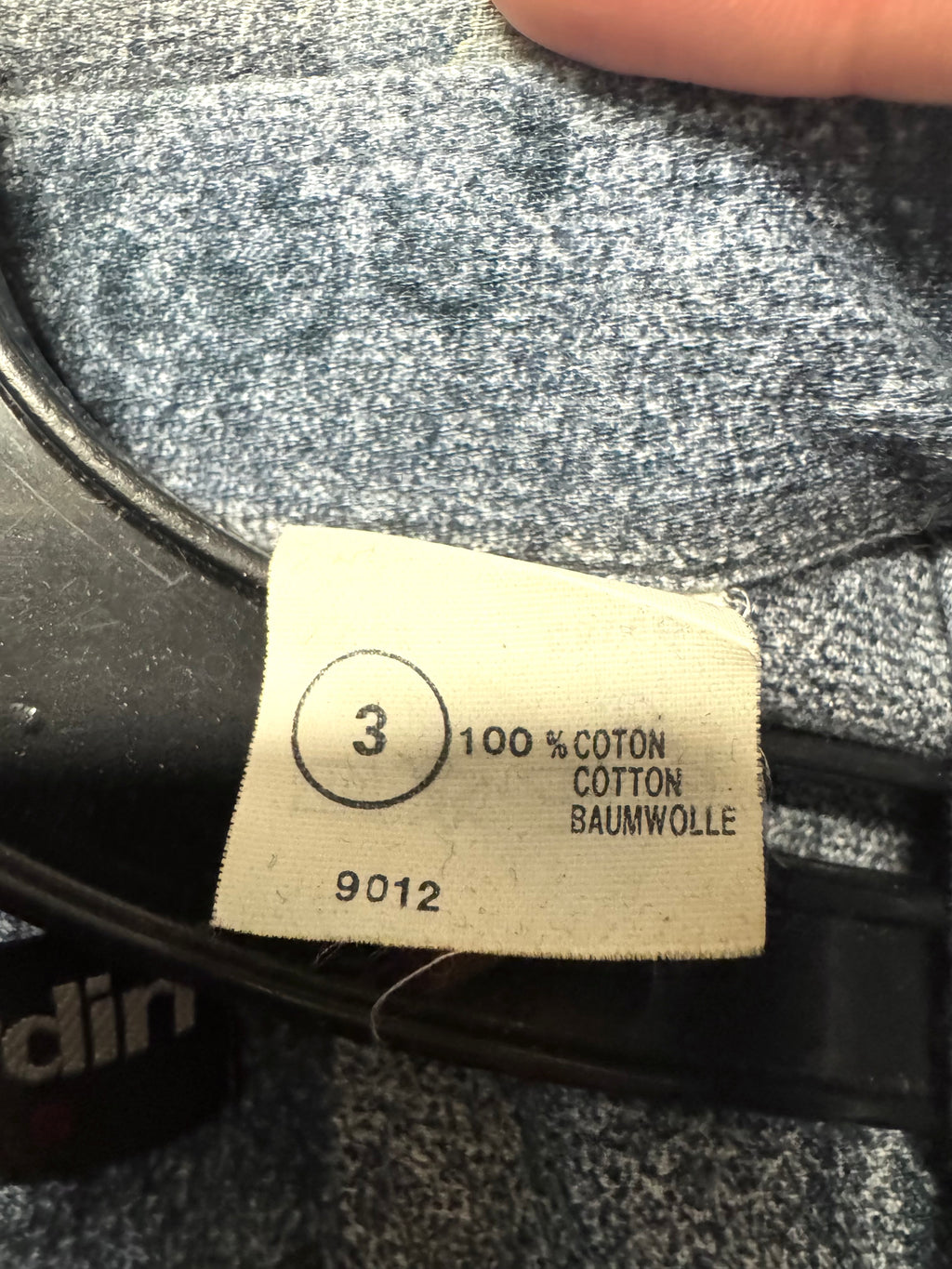 Chemise imprimé bleu Pierre Cardin
