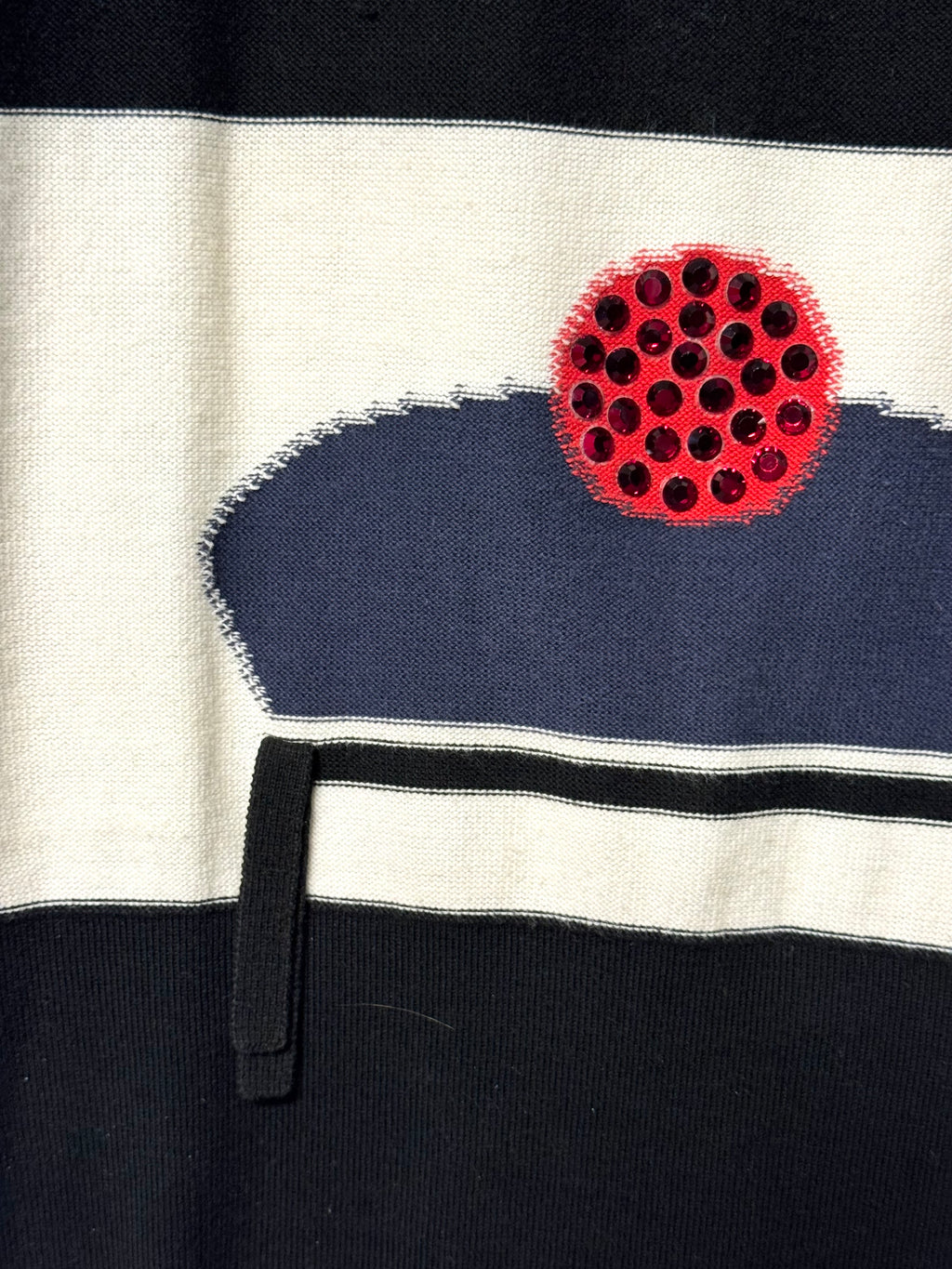 Top manche longue visage Sonia Rykiel