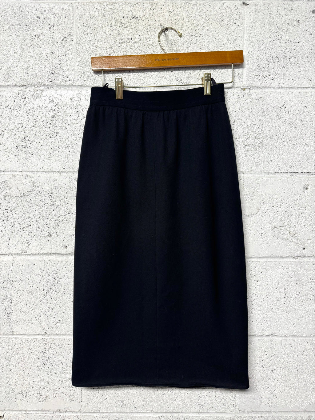 Jupe noir Saint Laurent Rive Gauche