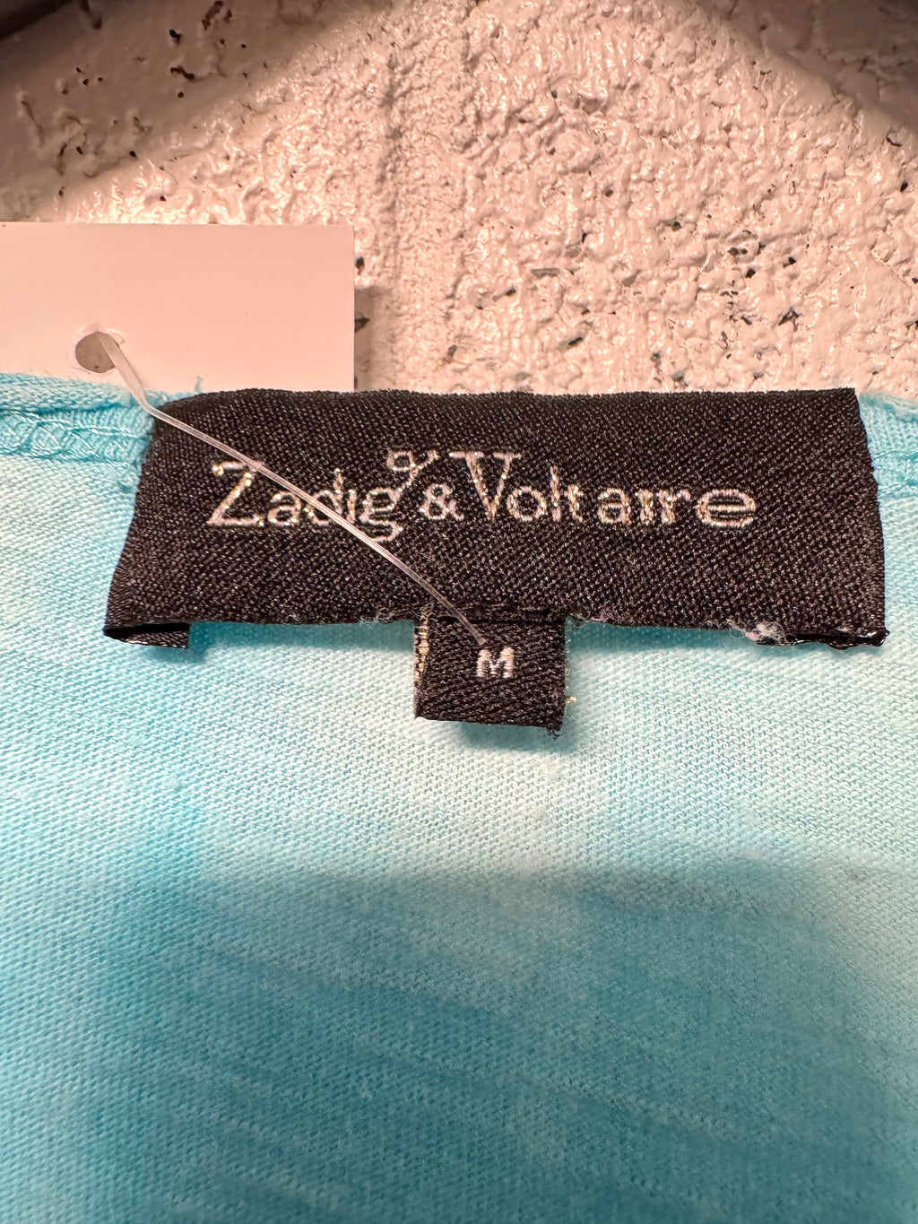 Manche longue effet tie and dye bleu Y2K Zadig & Voltaire