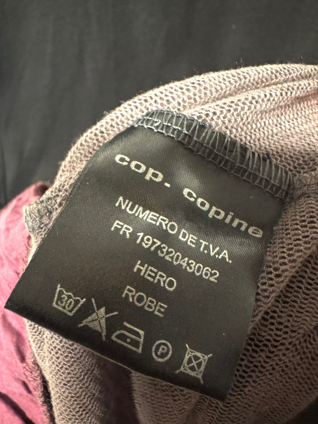 Robe mache longue Y2K Cop Copine