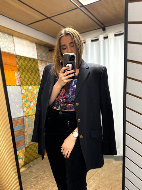 Blazer noir Courrèges