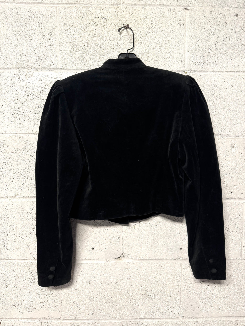 Veste velours noir Cacharel