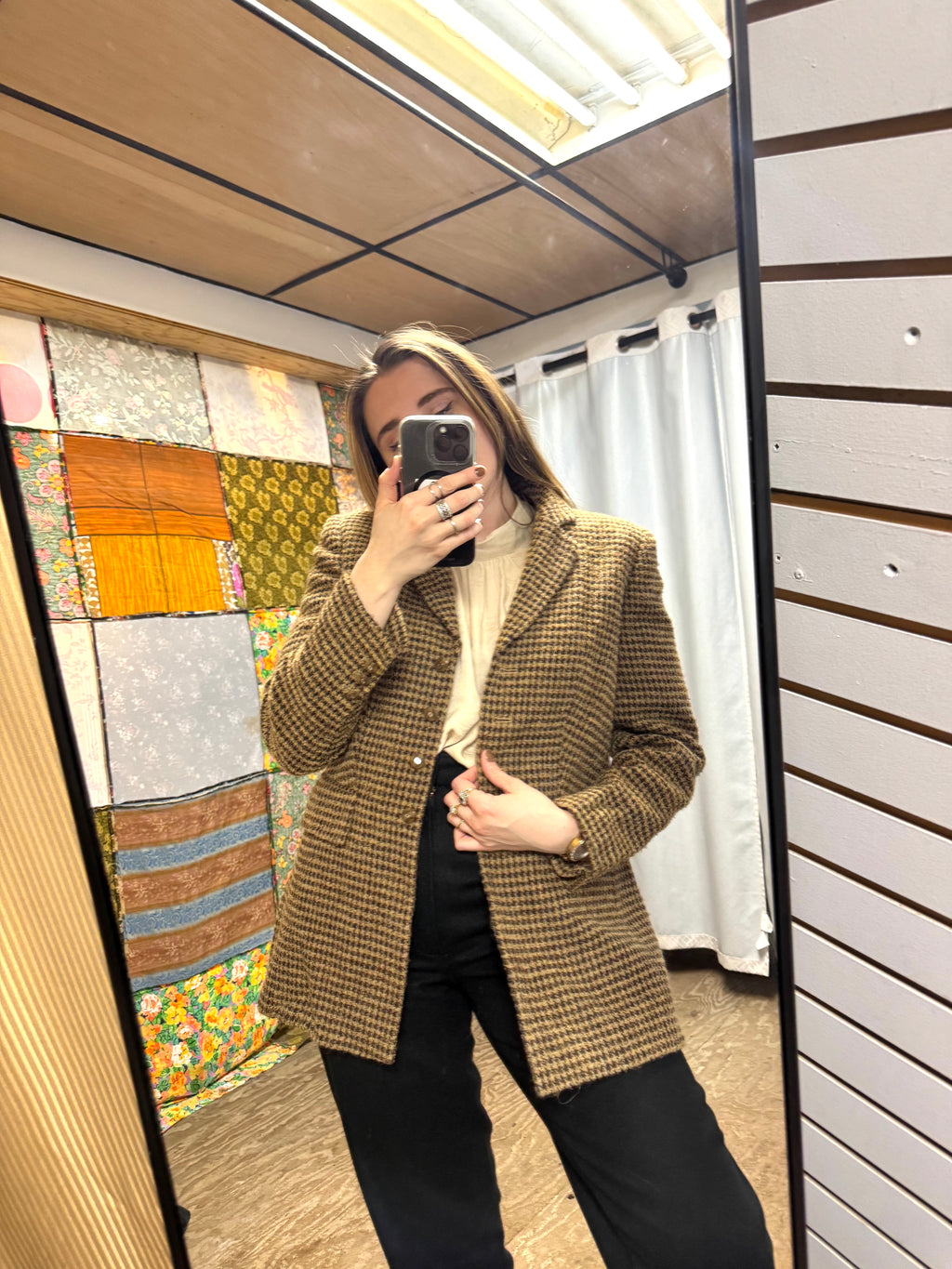 Veste Escada Motif pied de poule