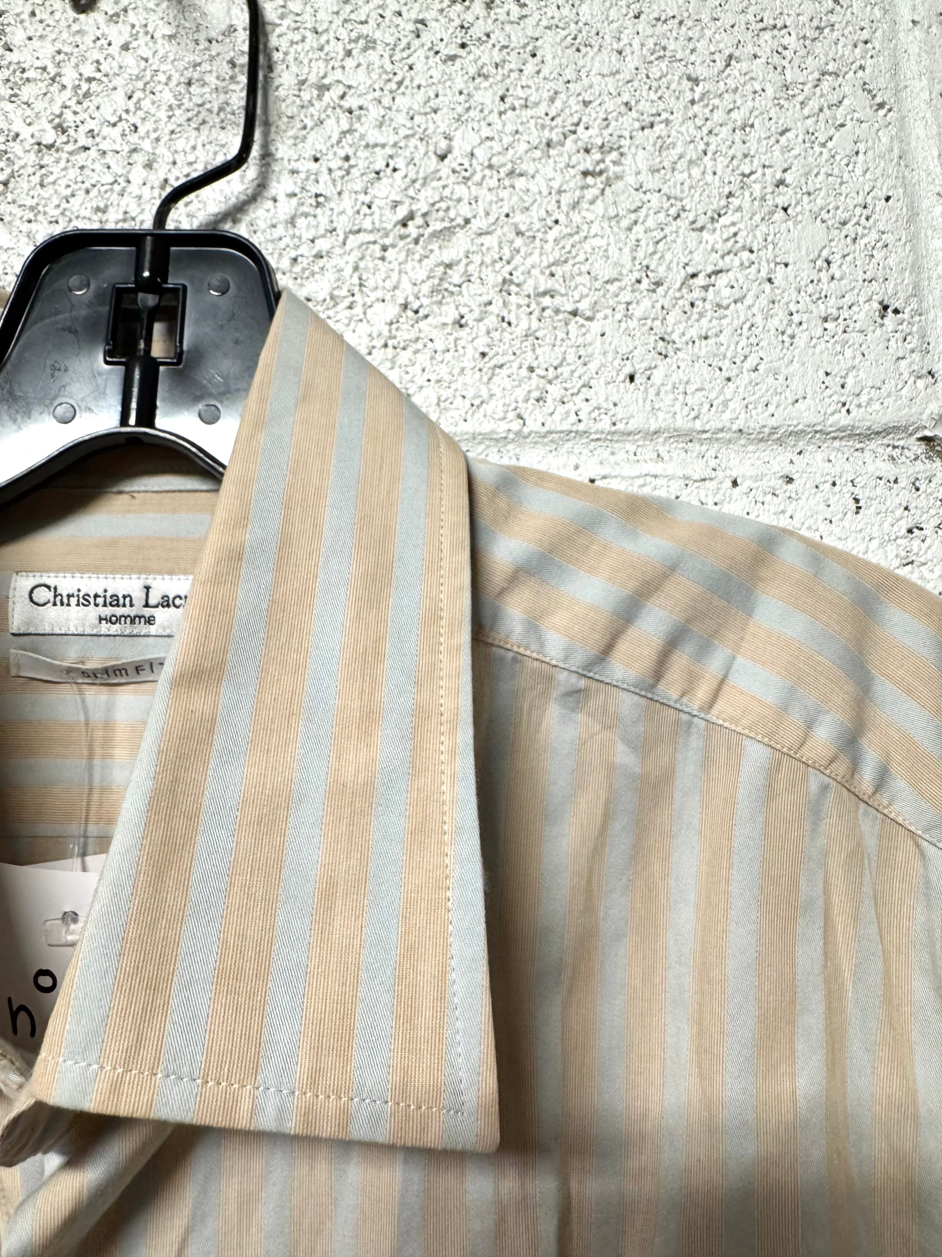 Chemise rayée bicolore Christian Lacroix Jeans