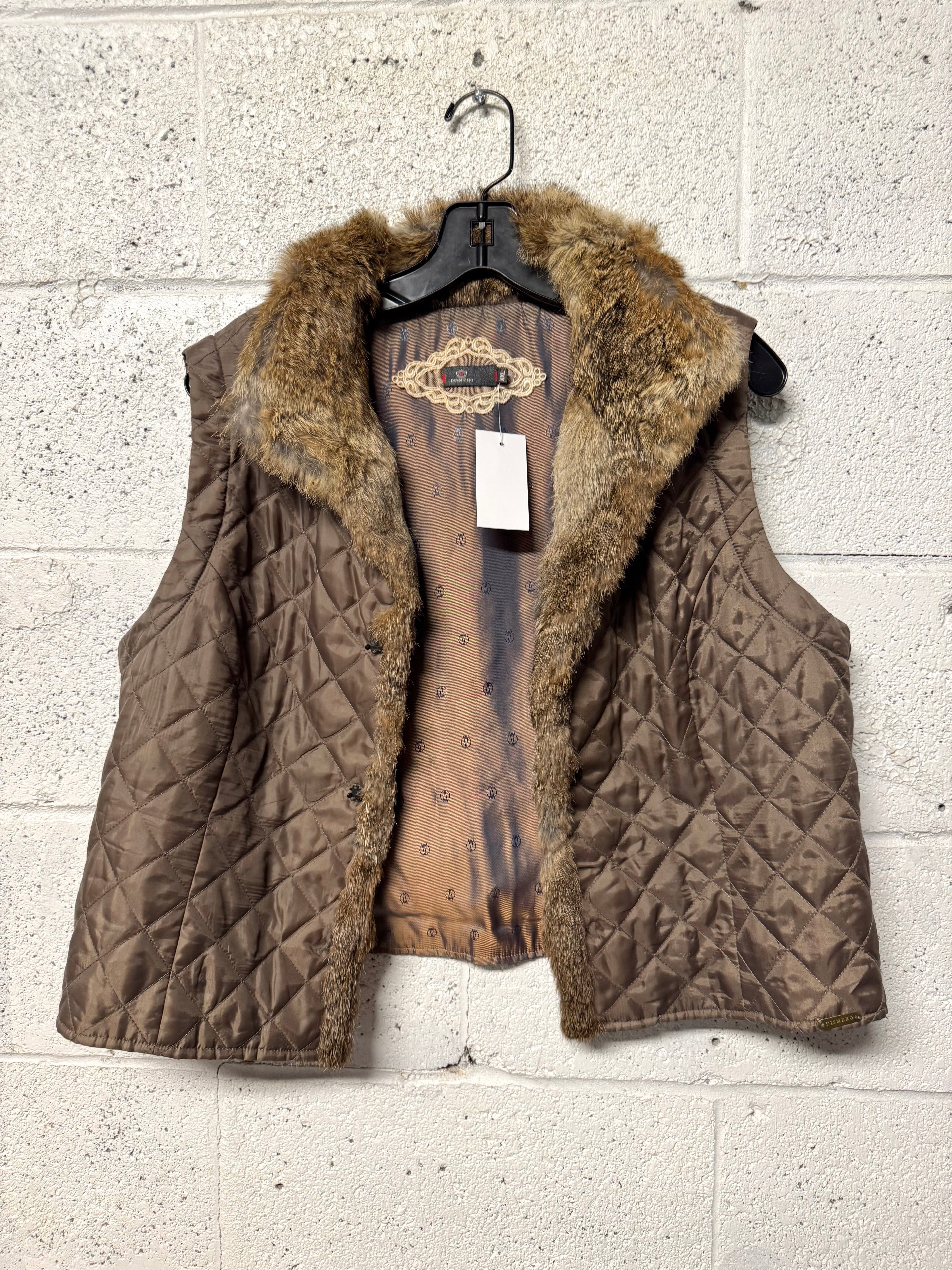 Gilet marron Dismero Y2K