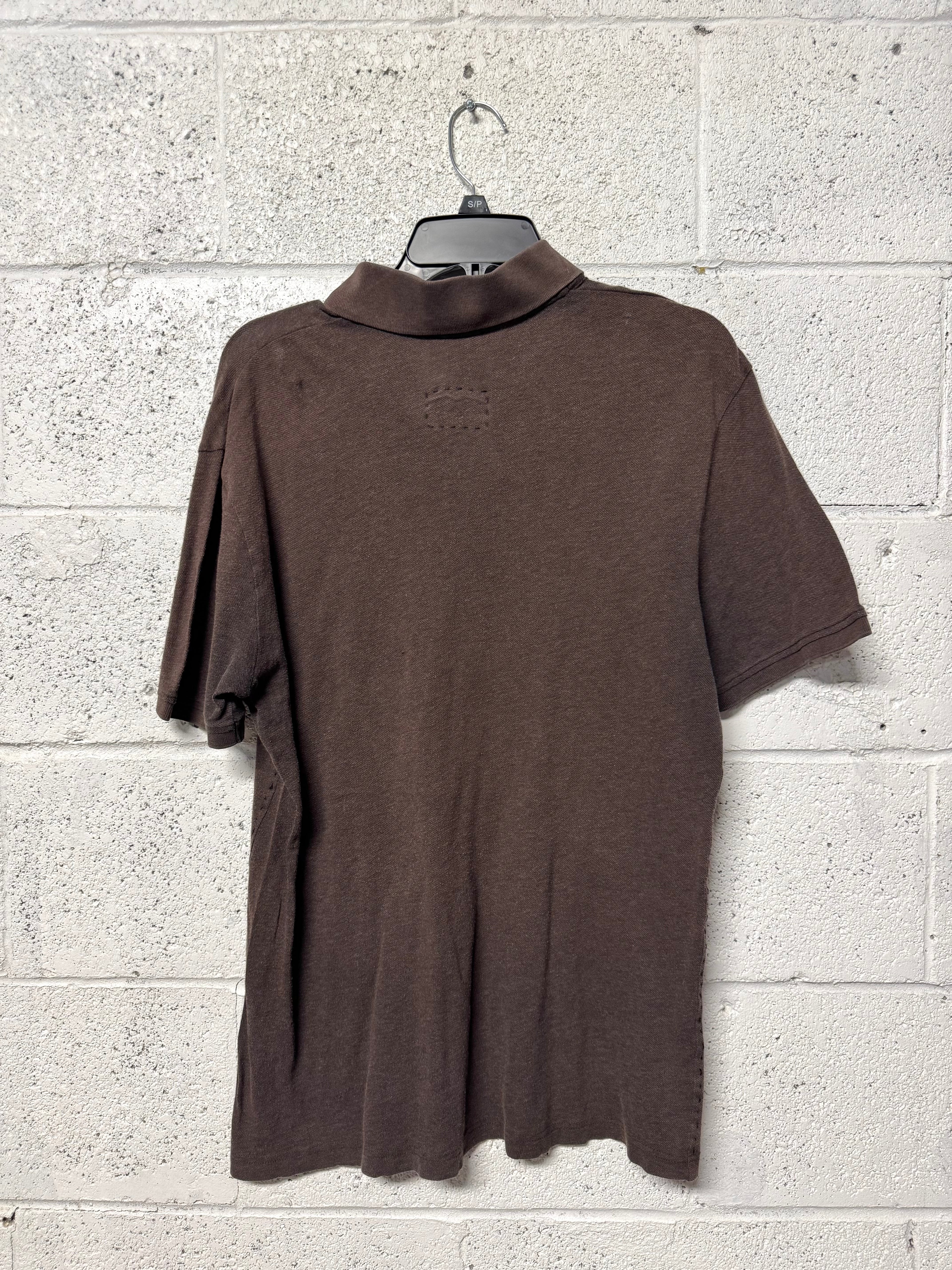 T-Shirt marron Hugo Boss