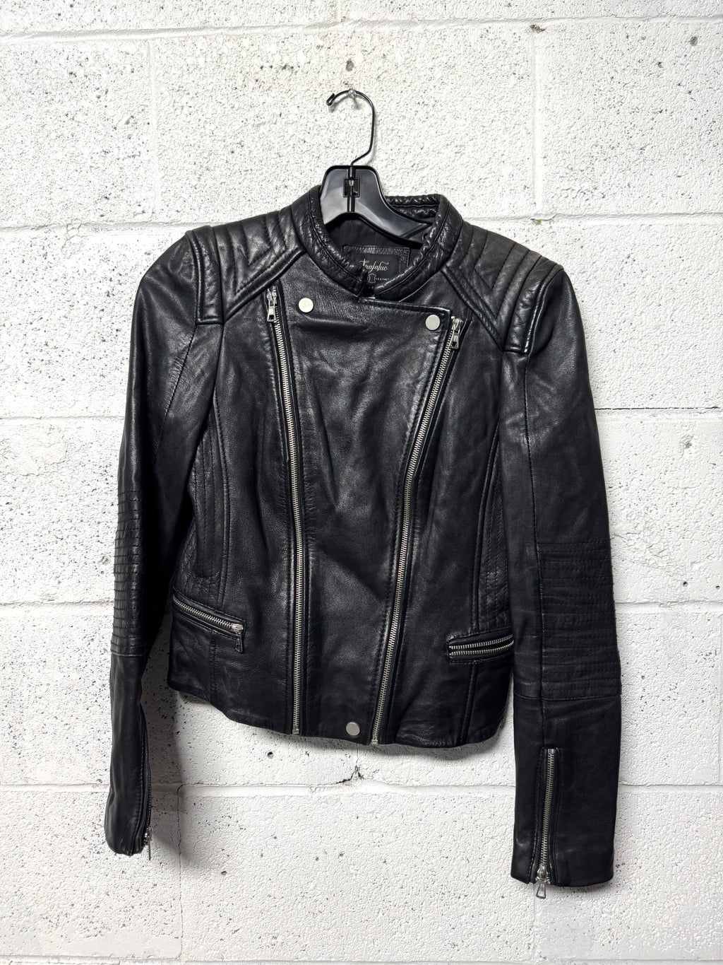 Veste en Cuir  Zara