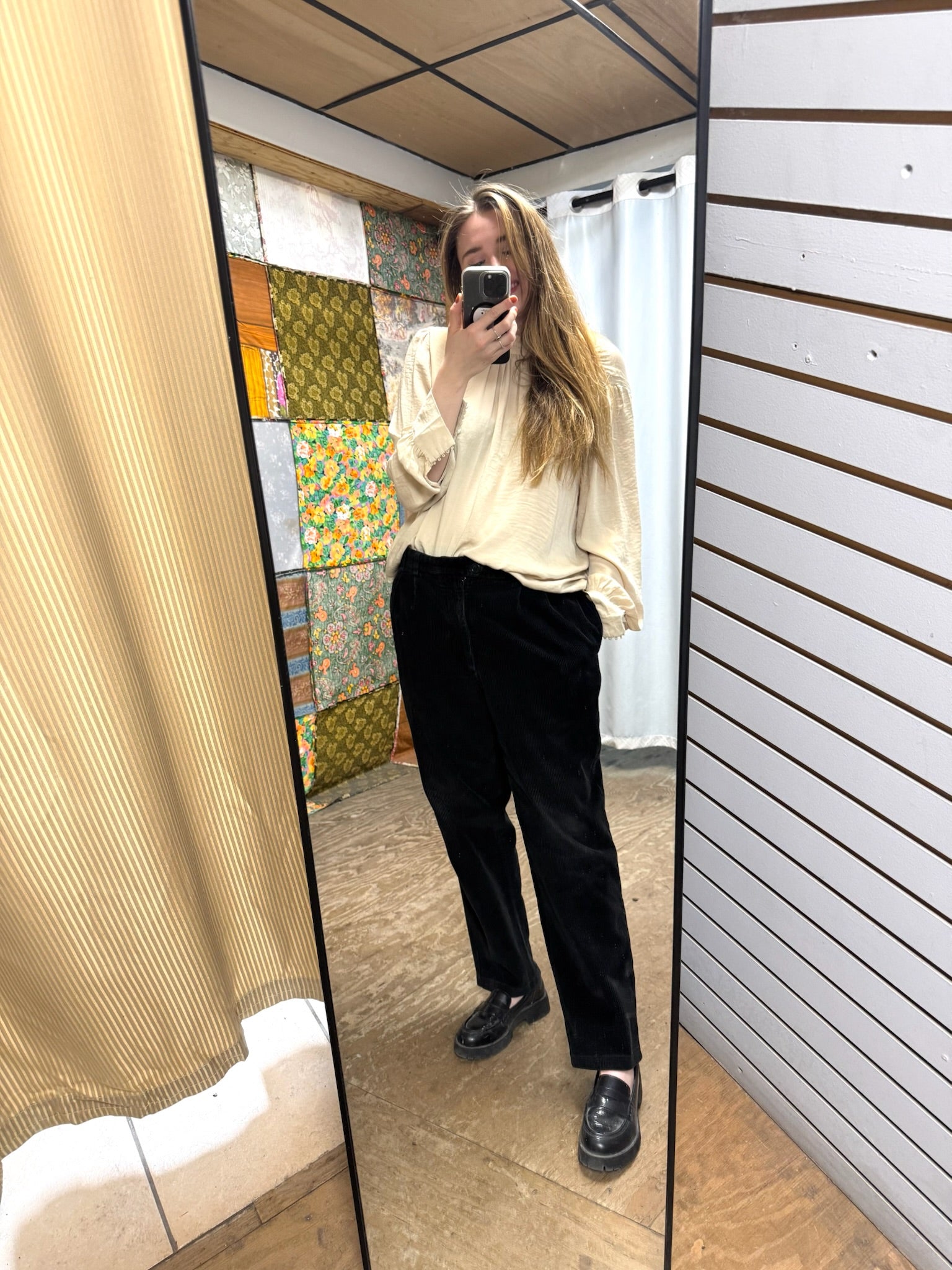 Pantalon velour Yves Saint Laurent