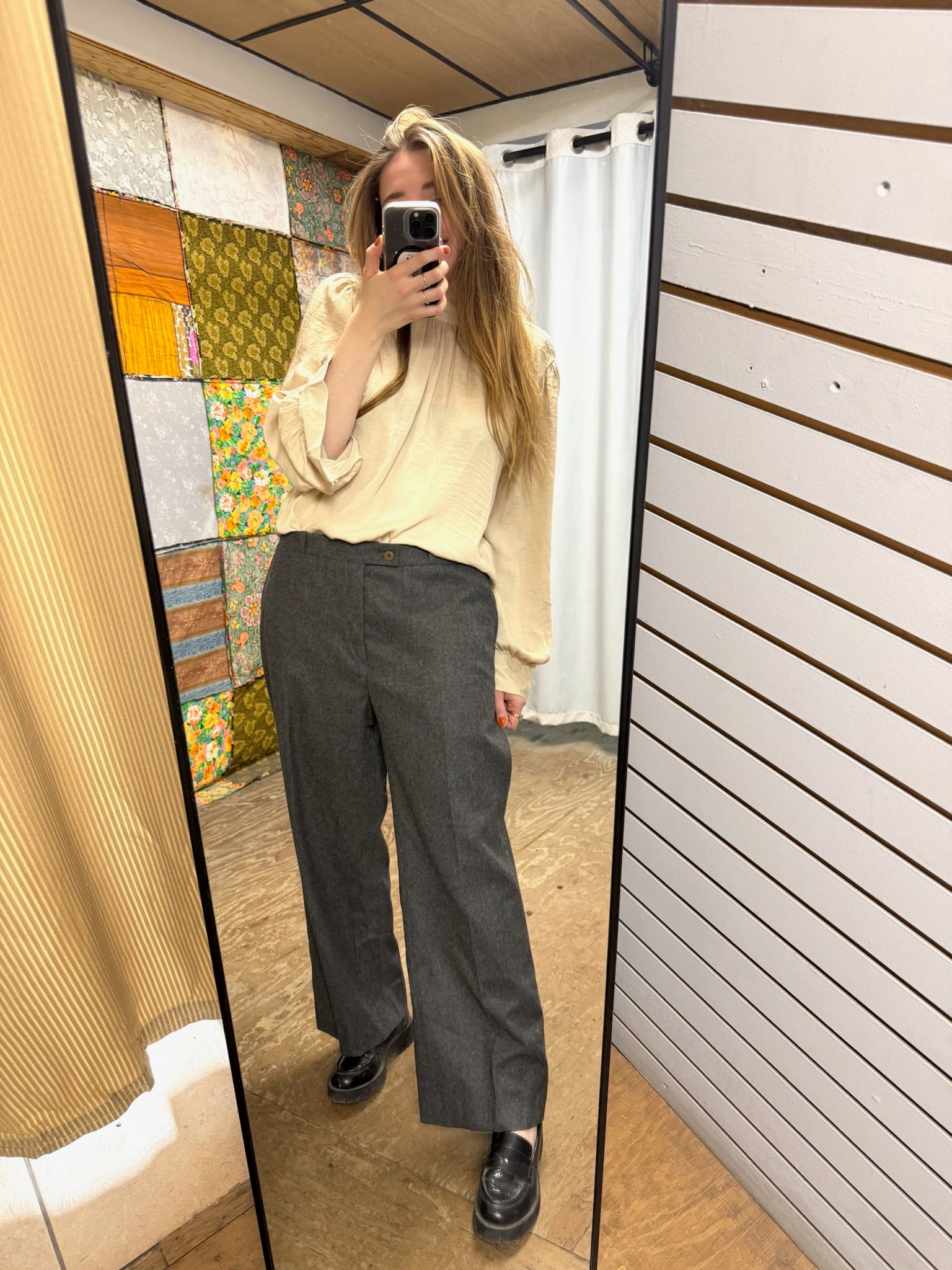 Pantalon Laine Yves Saint Laurent