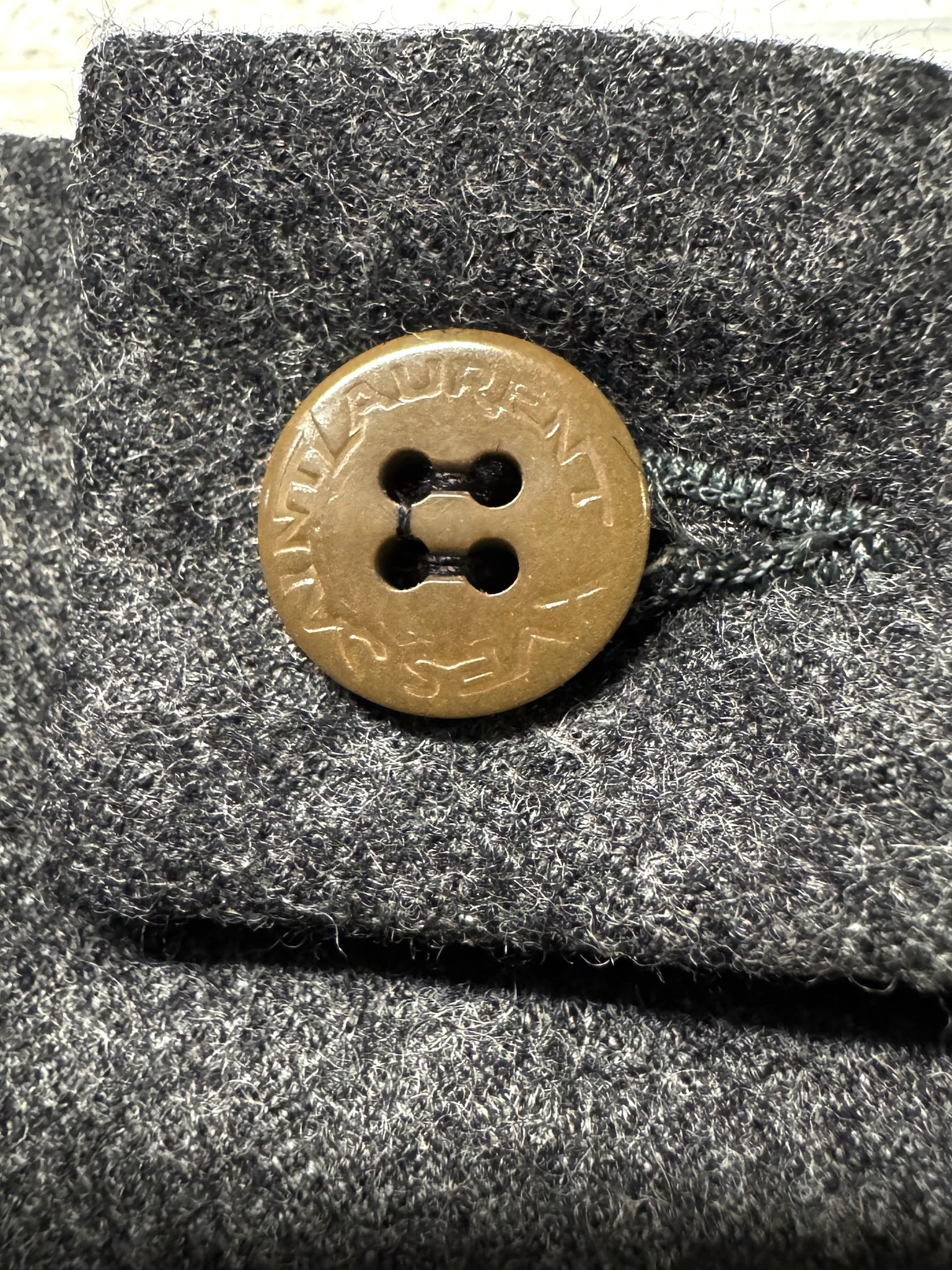 Pantalon Laine Yves Saint Laurent