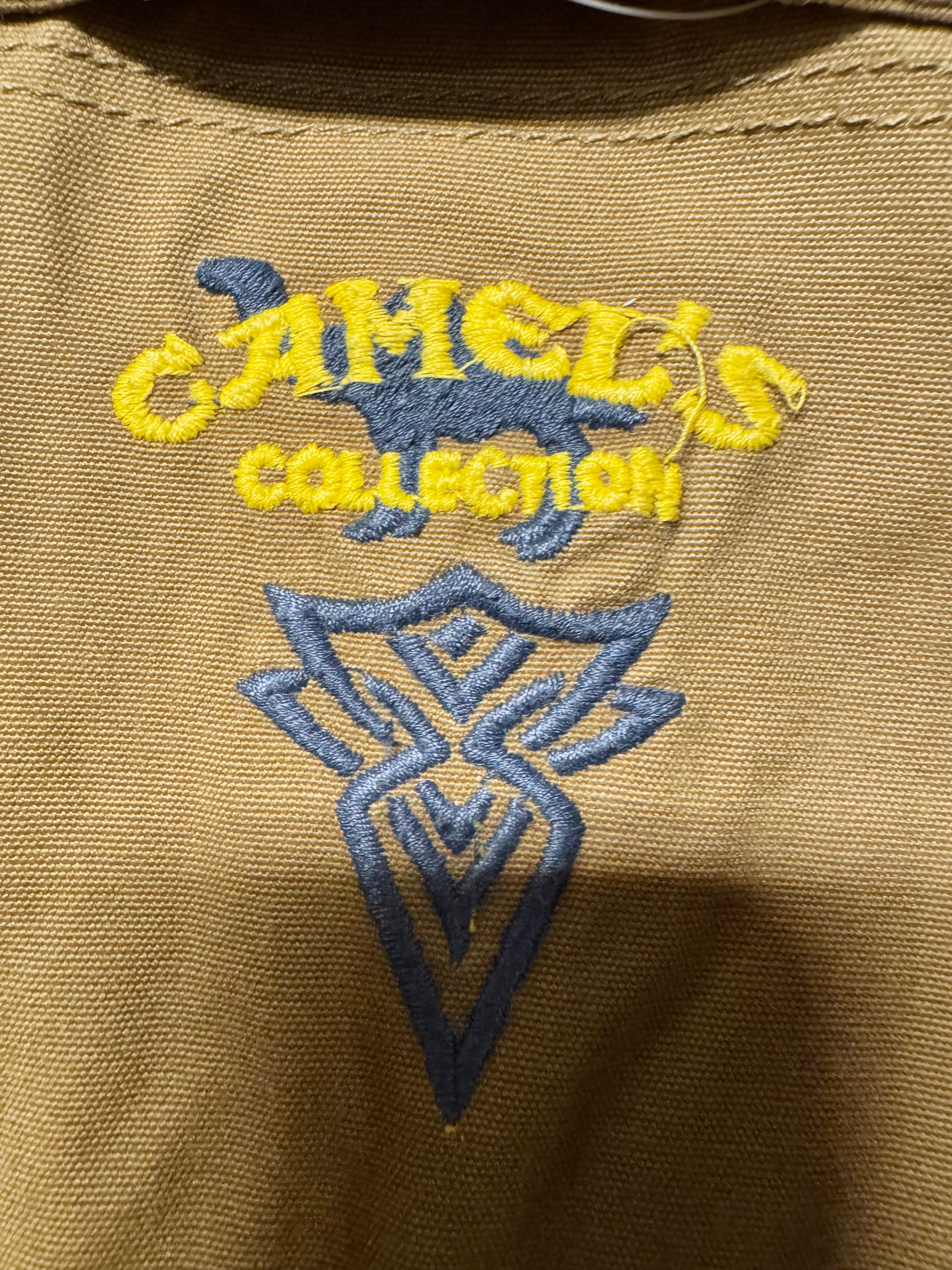 Veste Camel’s Collection Couleur Ambre Années 80